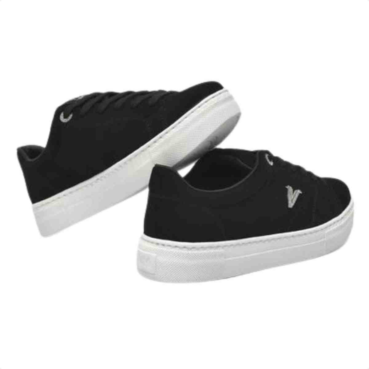 Tênis Casual Feminino Via Marte Preto Preto 4