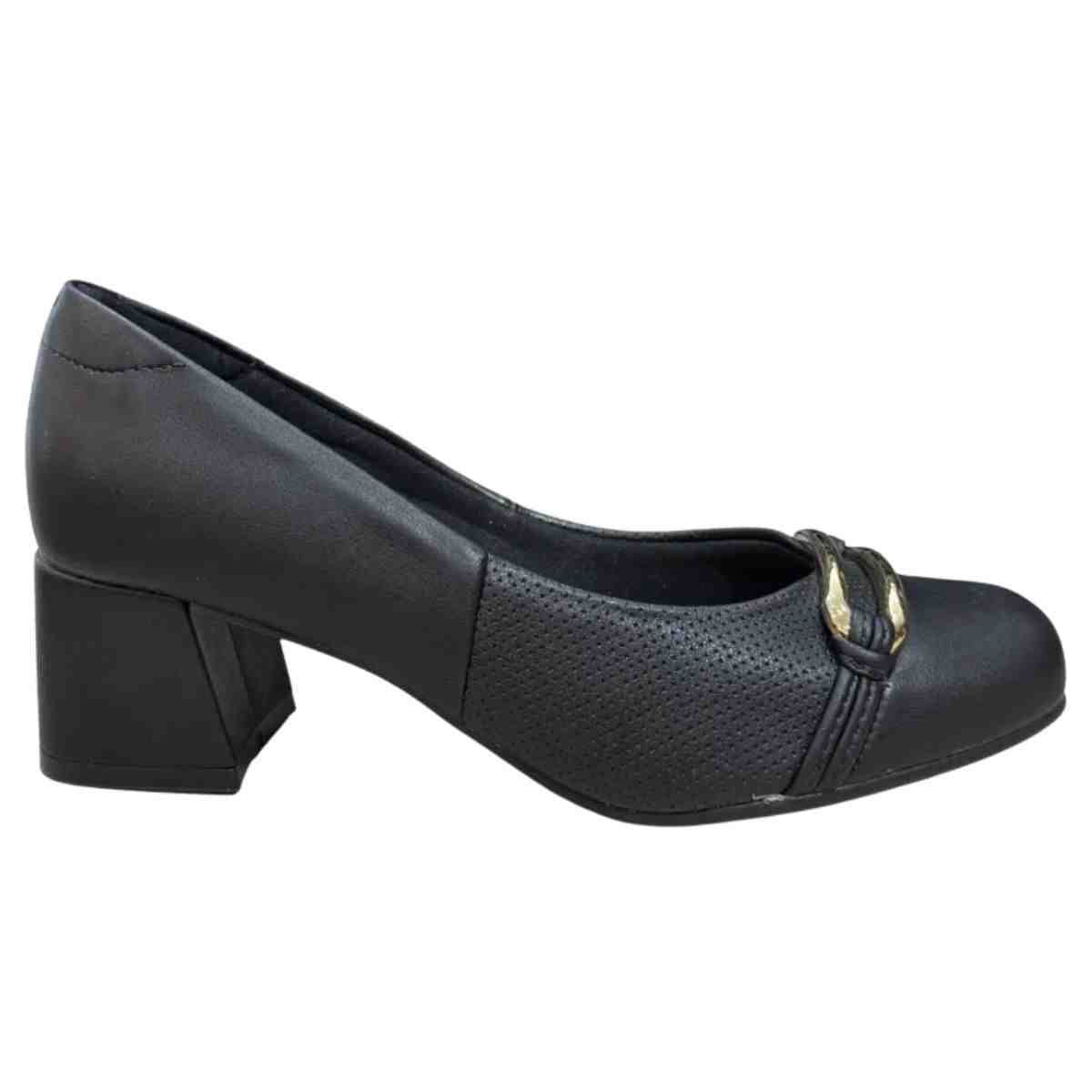 Sapato Feminino Scarpin Modare Preto