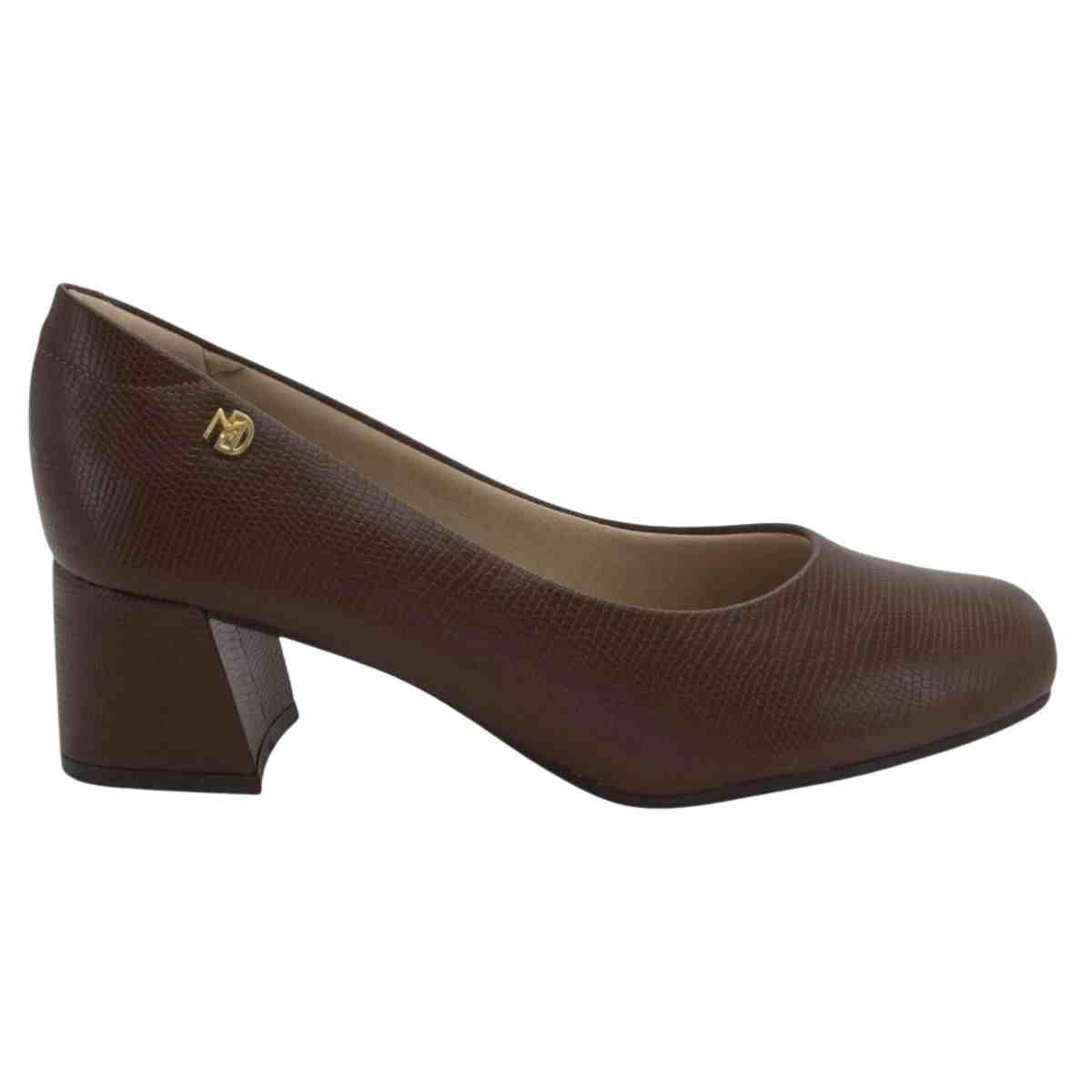 Sapato Feminino Scarpin Modare Marrom