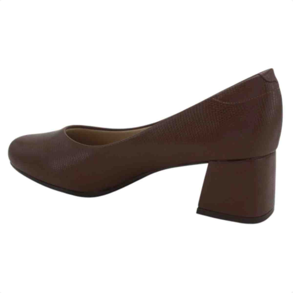Sapato Feminino Scarpin Modare Marrom Marrom 3