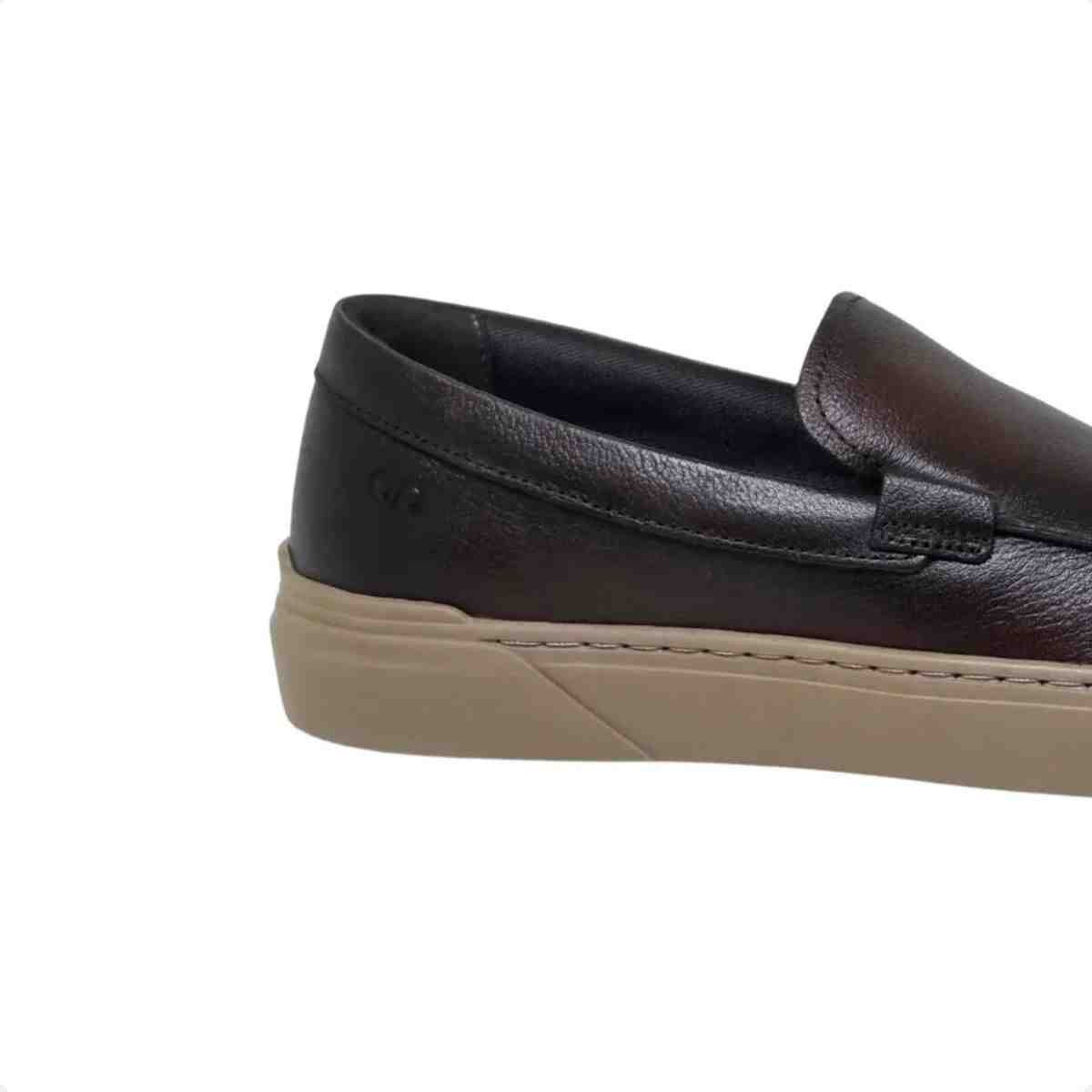 Mocassim Masculino Democrata Bill Mogno Marrom 6