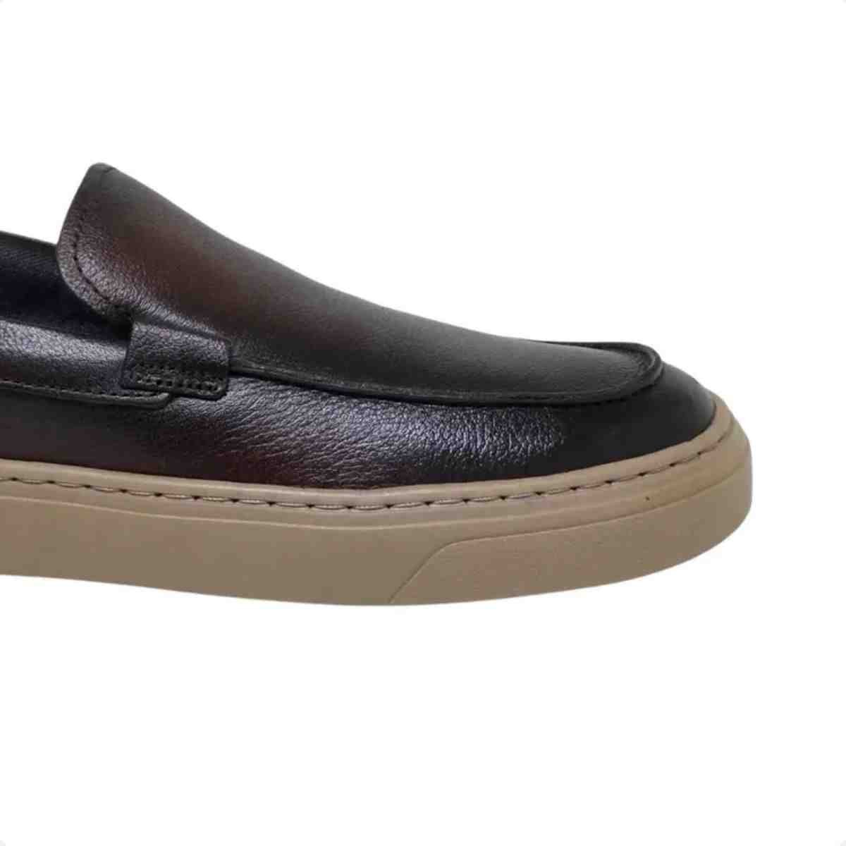 Mocassim Masculino Democrata Bill Mogno Marrom 7