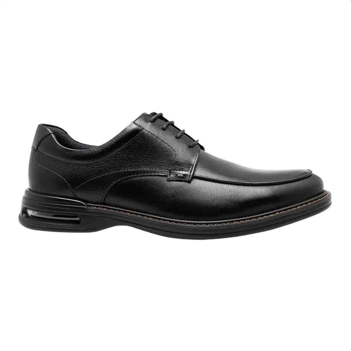 Sapato Esporte Fino Masculino Democrata Air Magnum Preto