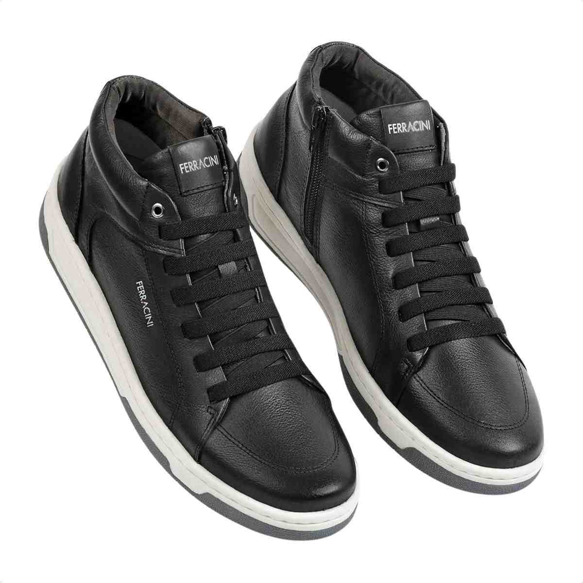 Sapatênis Masculino Ferracini Vox Preto Preto 3