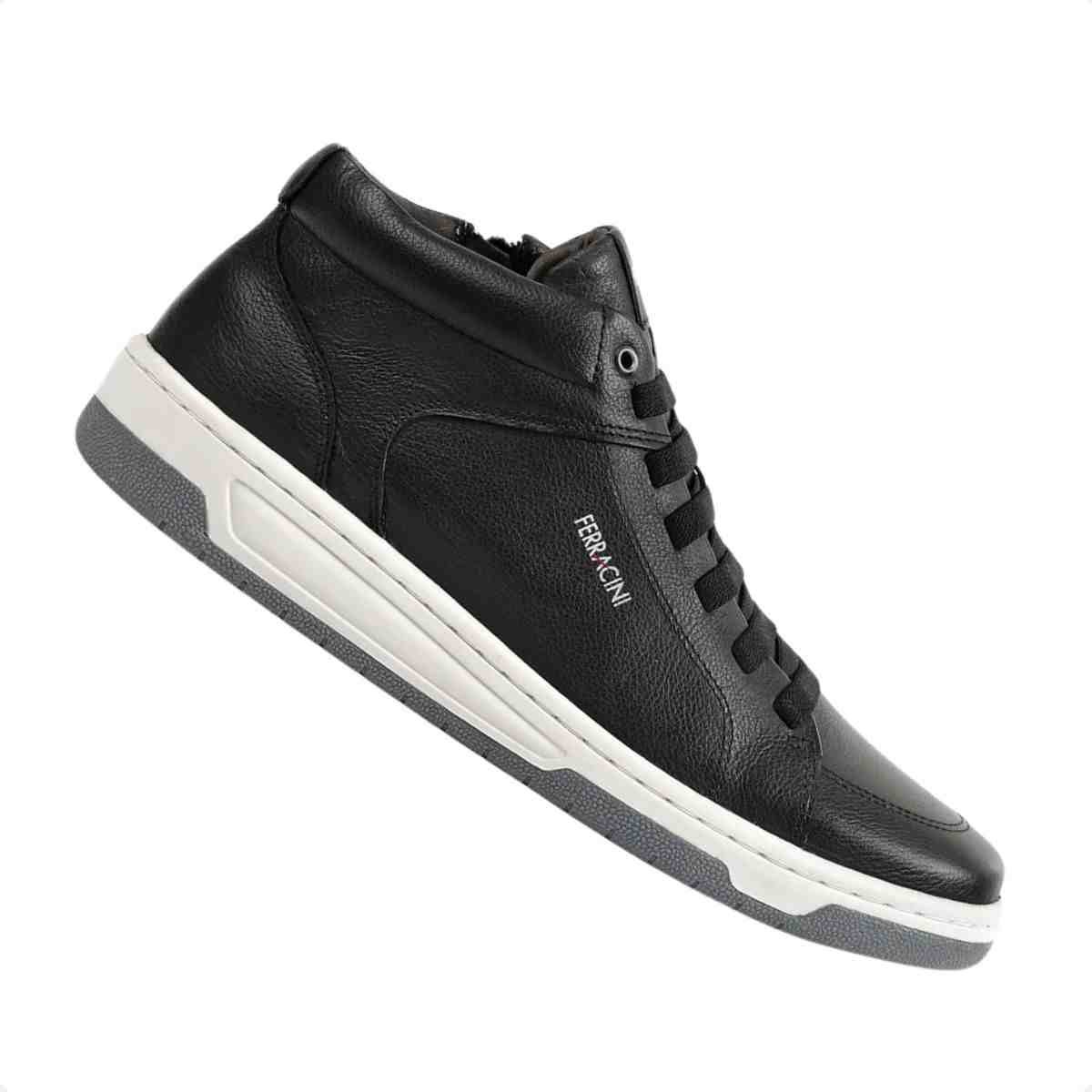 Sapatênis Masculino Ferracini Vox Preto Preto 7