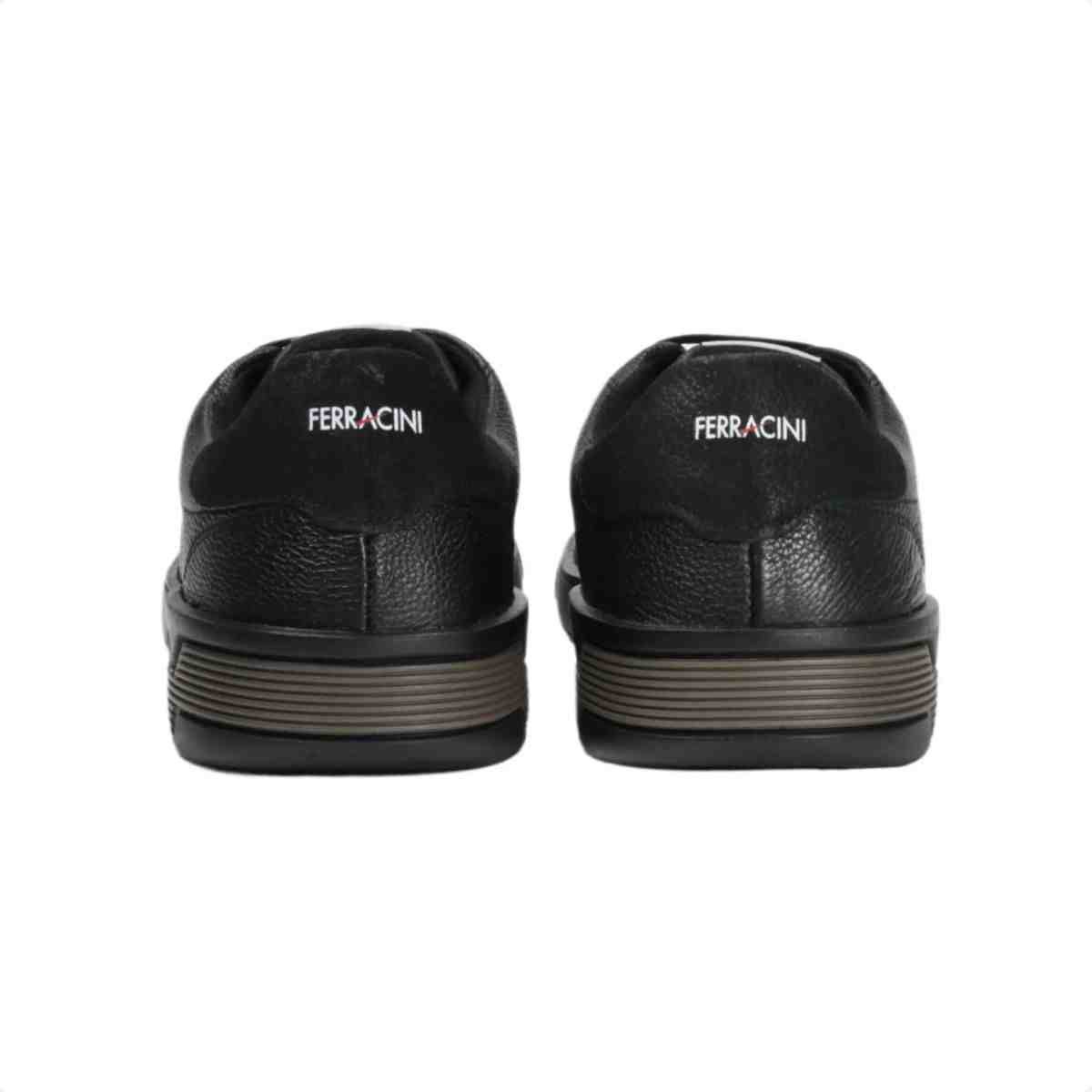 Sapatênis Masculino Ferracini Milan Preto Preto 3