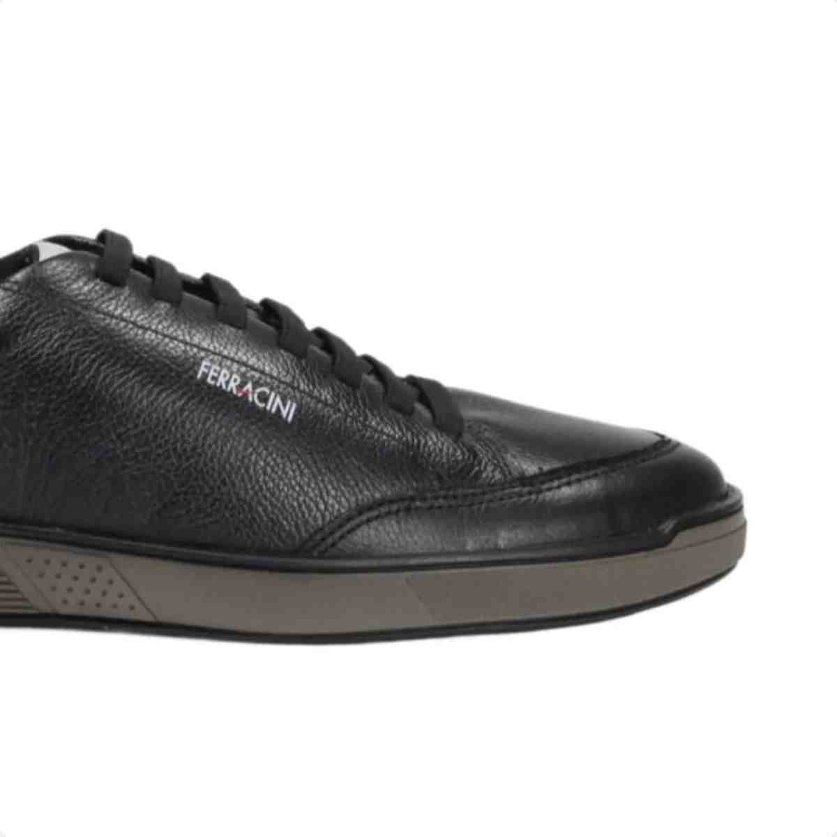 Sapatênis Masculino Ferracini Milan Preto Preto 7