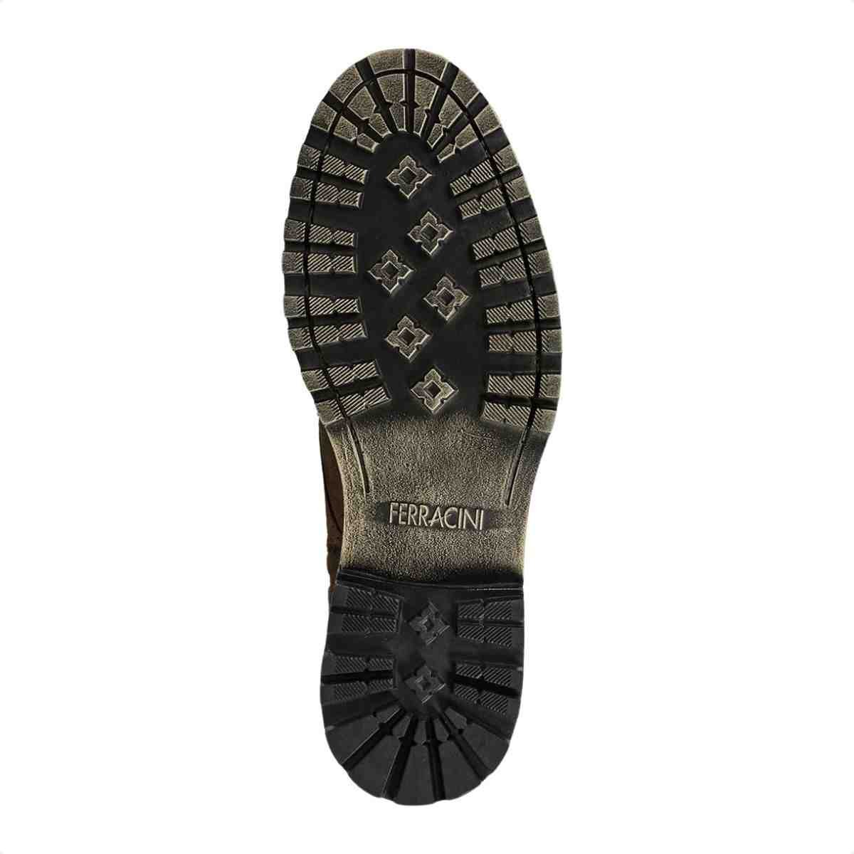 Bota Coturno Masculino Ferracini Cross Chocolate Marrom 5