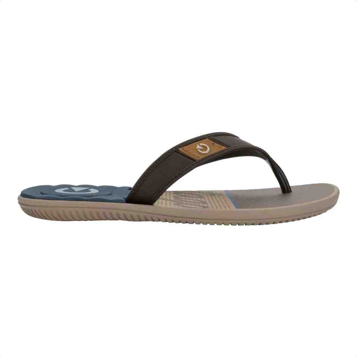 Chinelo Dedo Masculino Cartago Dakar Bege