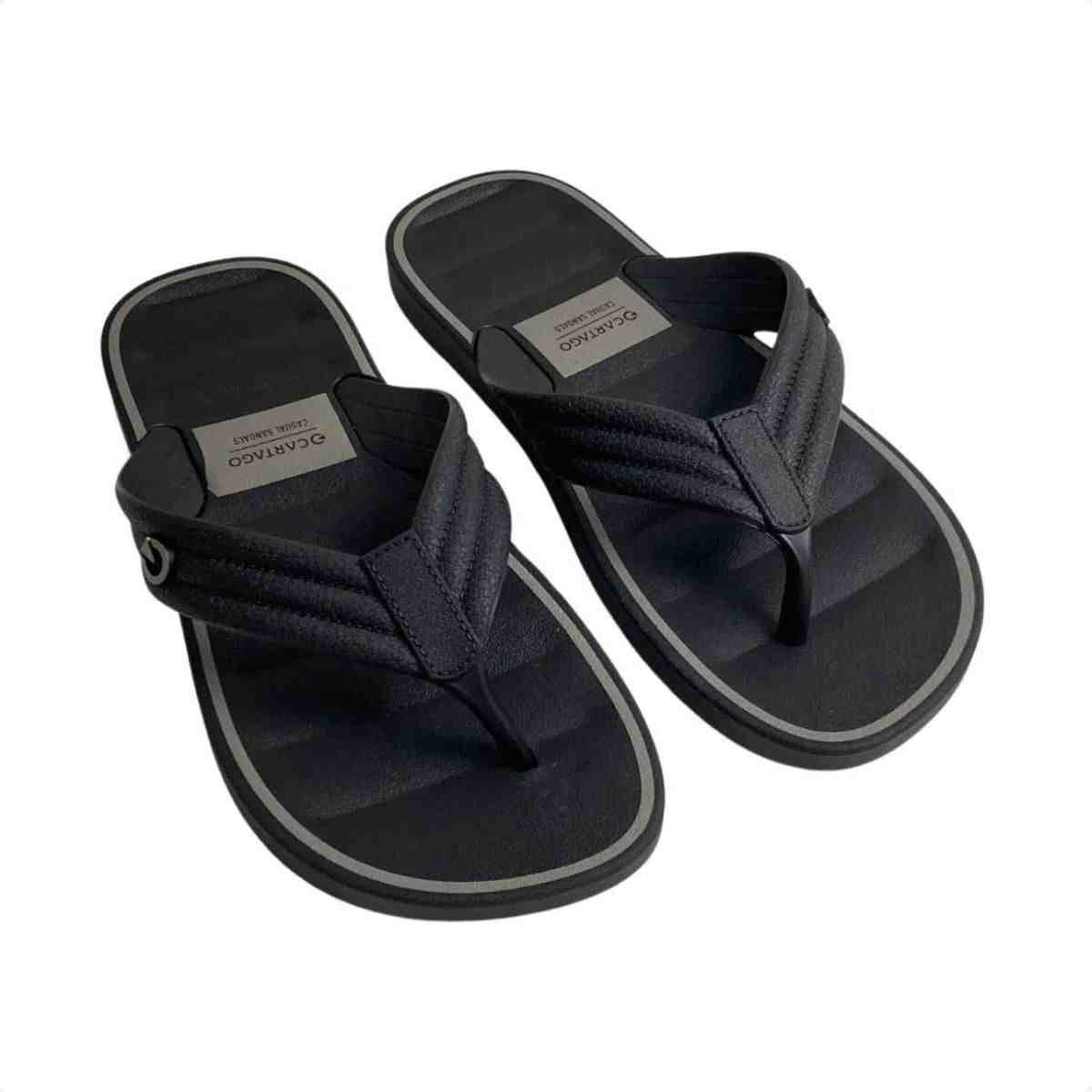 Chinelo Dedo Masculino Cartago Monterrey Preto Preto 3