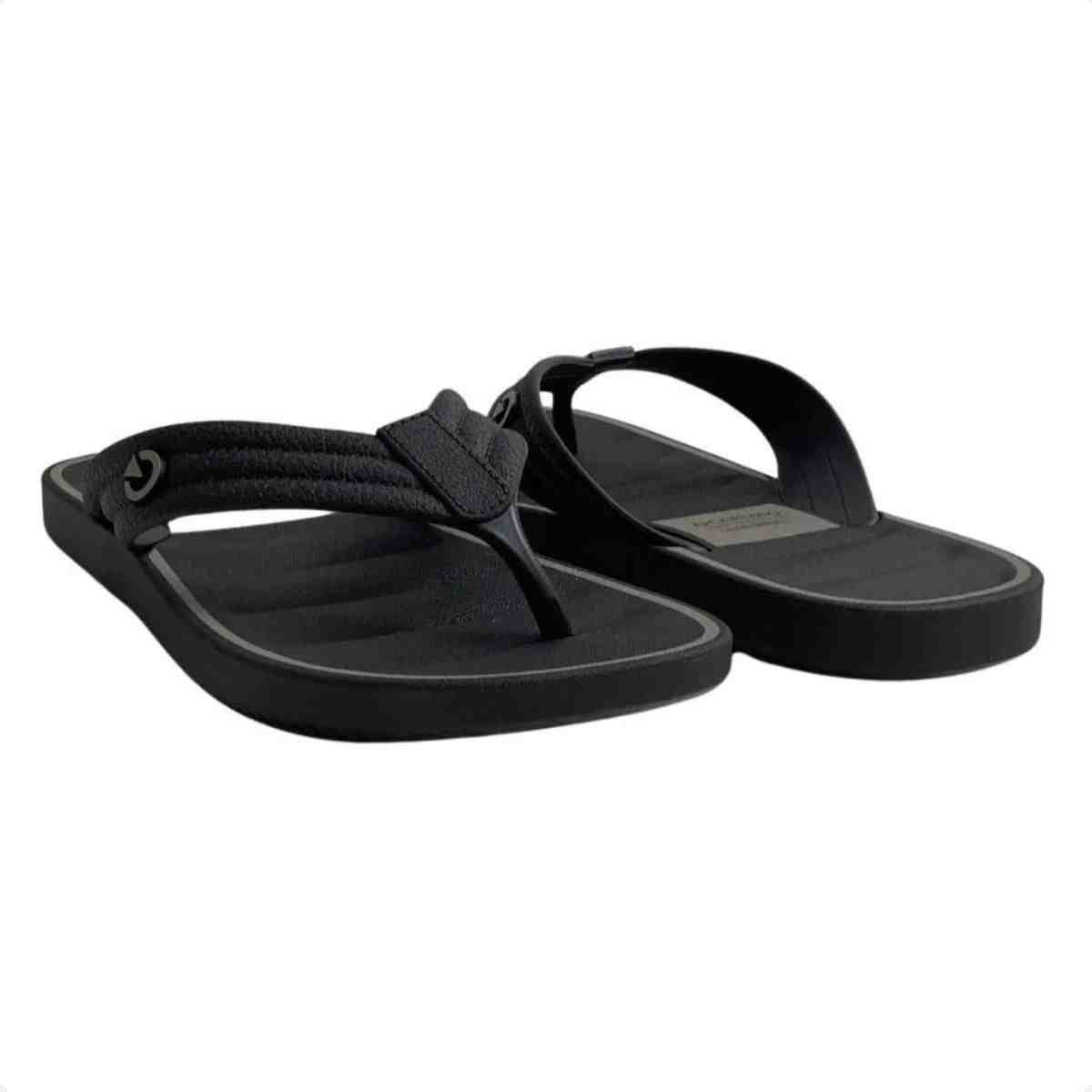 Chinelo Dedo Masculino Cartago Monterrey Preto Preto 6