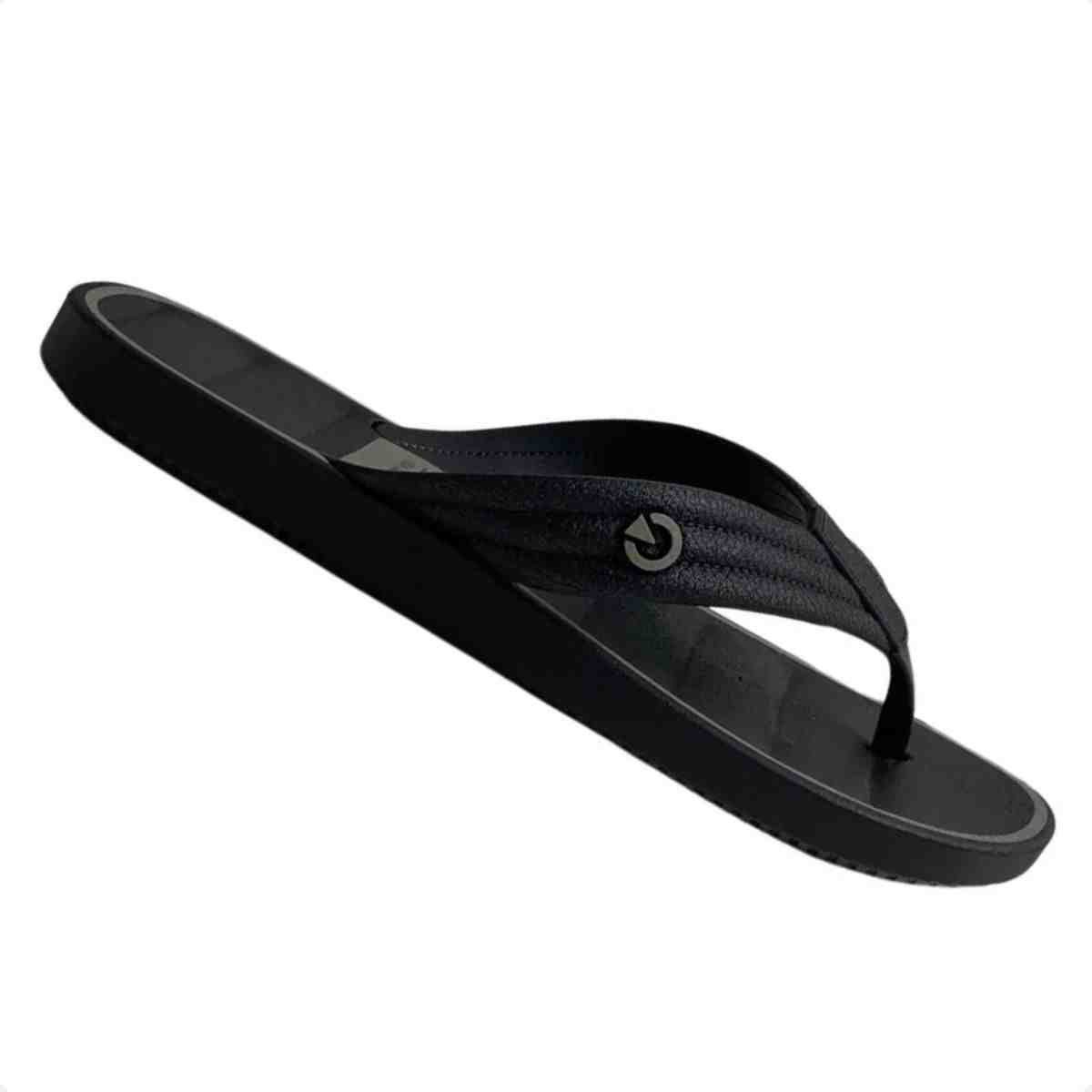 Chinelo Dedo Masculino Cartago Monterrey Preto Preto 7