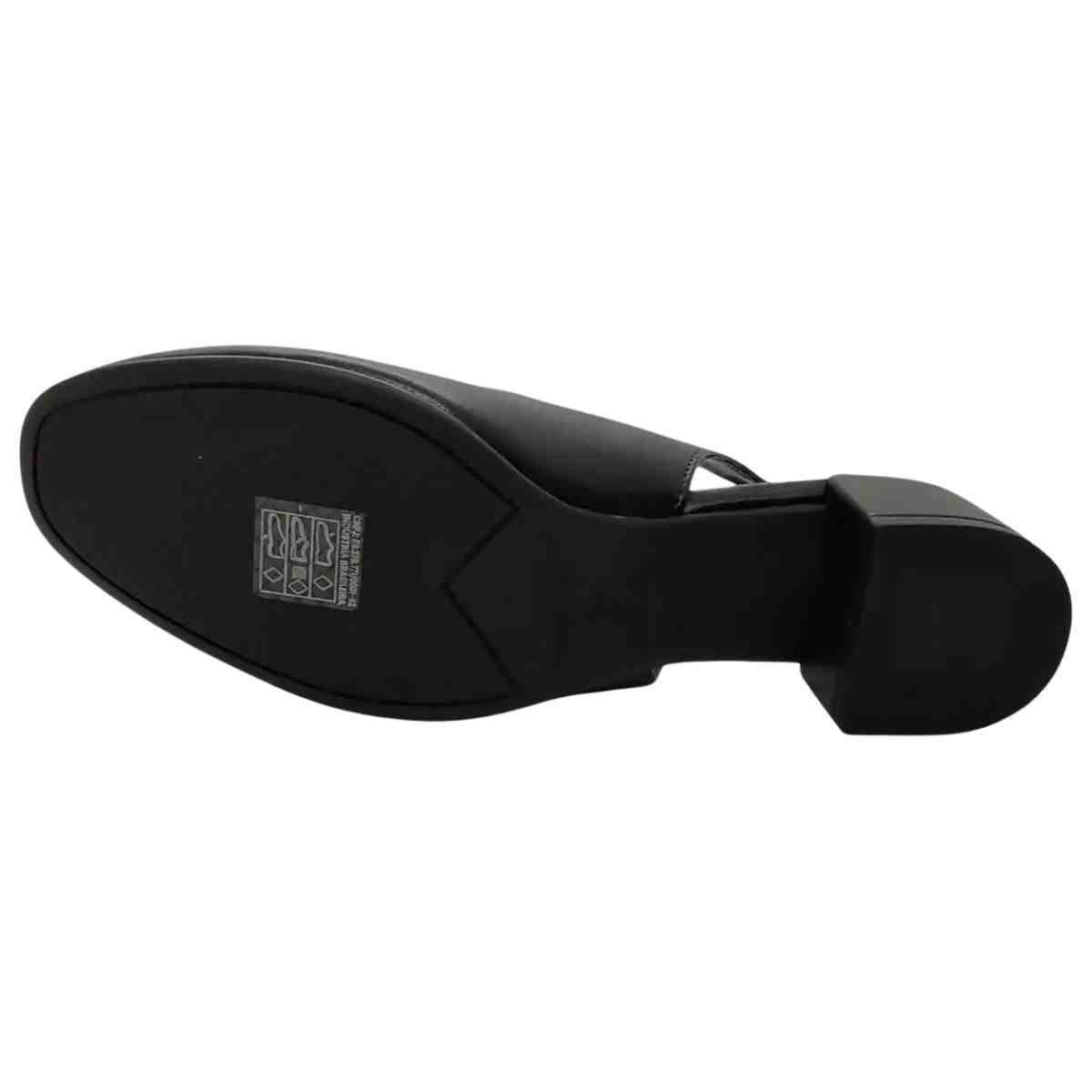 Sapato Feminino Slingback Beira Rio Preto Preto 7