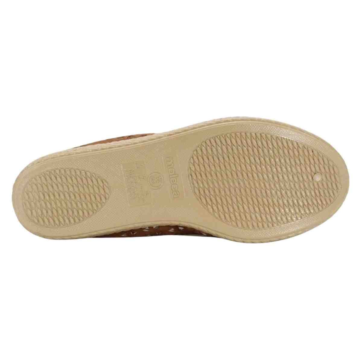 Sapatilha Femimina Alpargata Moleca Avelã Marrom 7