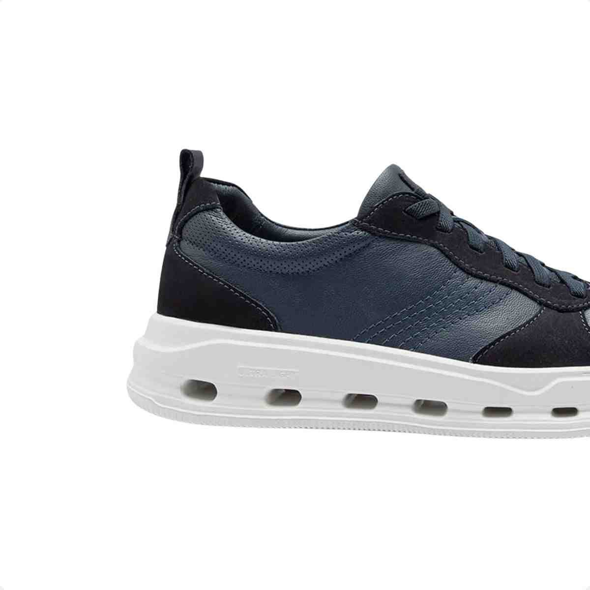 Sapatenis Masculina Democrata Groove Full Light Azul Marinho Azul Marinho 6