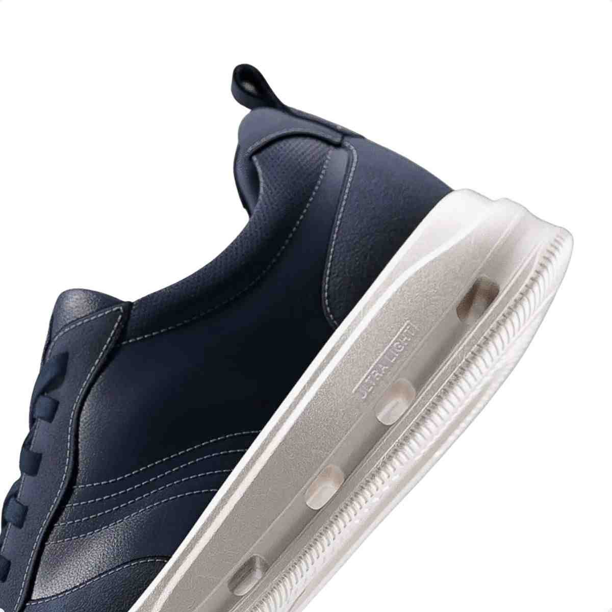 Sapatenis Masculina Democrata Groove Full Light Azul Marinho Azul Marinho 7