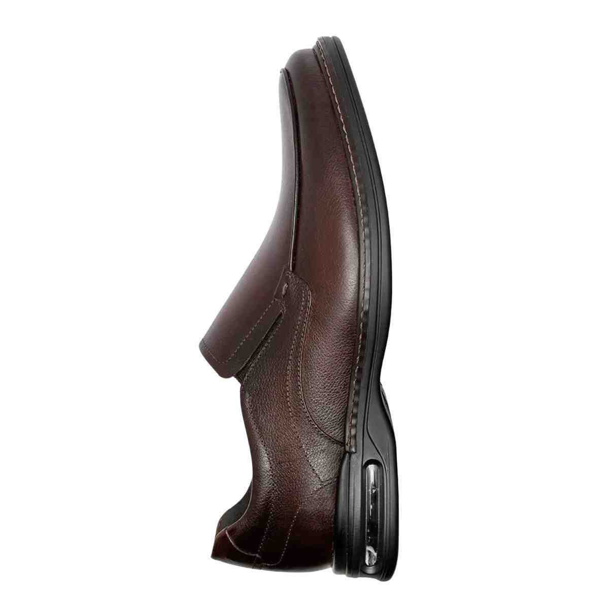 Sapato Esporte Fino Masculino Democrata Air Magnum Mogno Marrom 4