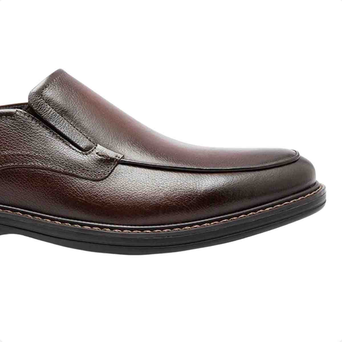 Sapato Esporte Fino Masculino Democrata Air Magnum Mogno Marrom 6