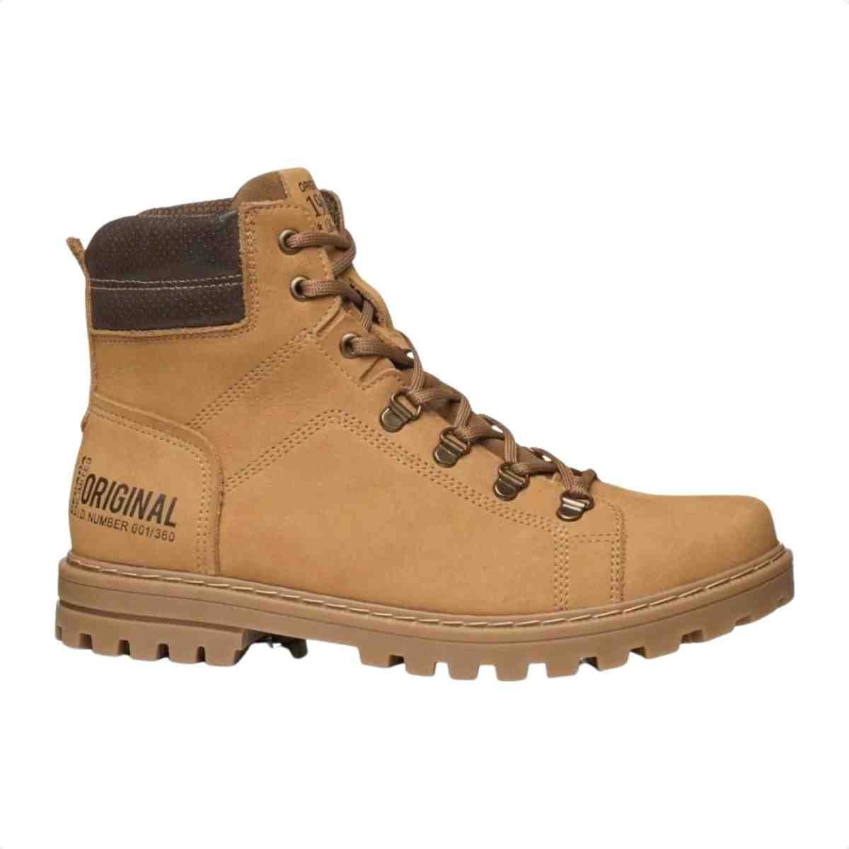 Bota Coturno Masculino Pegada Worker Havana