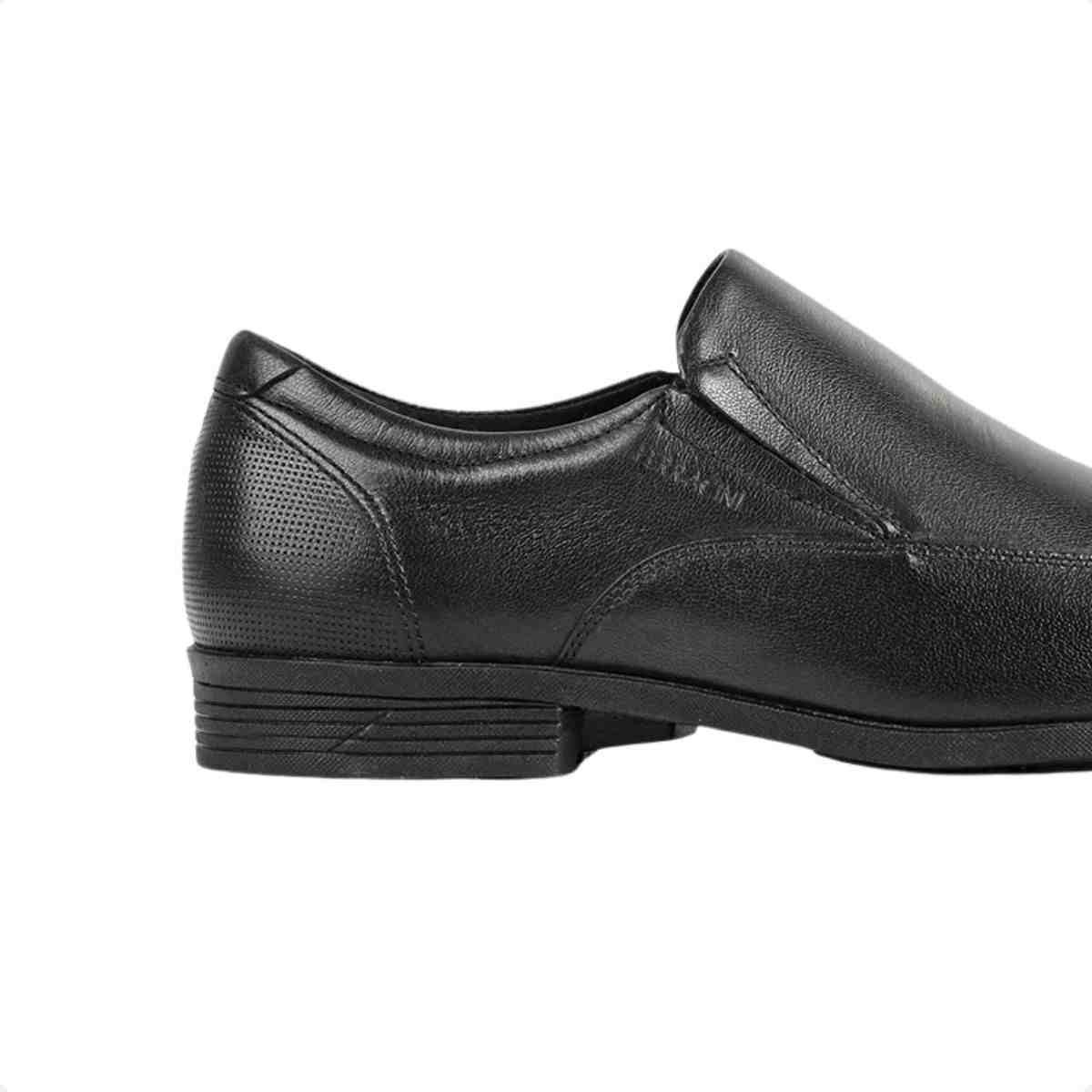 Sapato Social Masculino Ferracini London Preto Preto 7