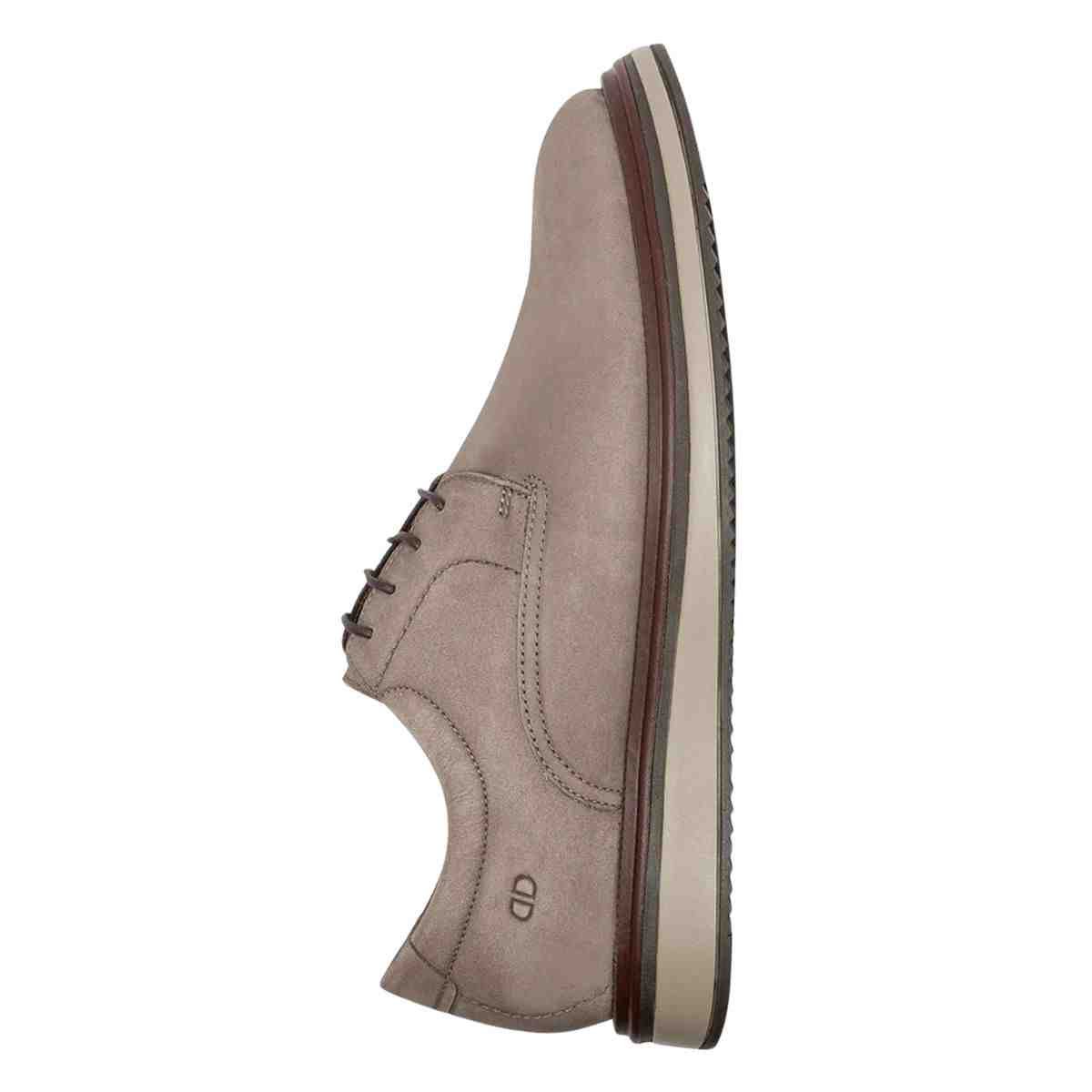 Sapato Esporte Fino Masculino Democrata Durant Rato Bege 4