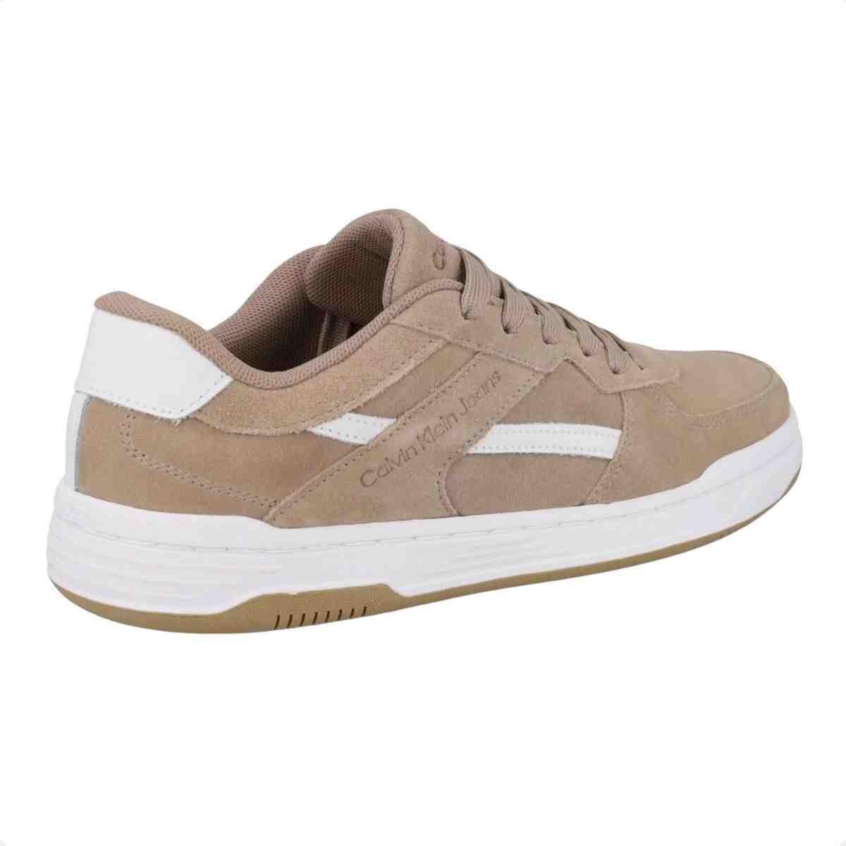 Sapatenis Masculino Calvin Klein Court Caqui Marrom 6