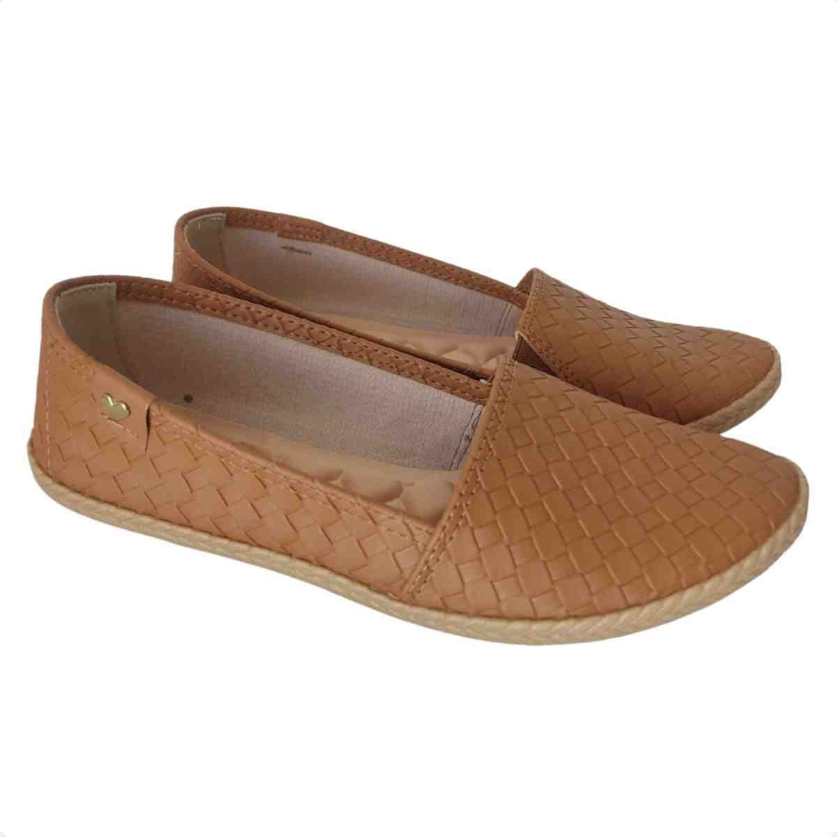 Sapatilha Feminina Alpargata Moleca Camel Marrom 2