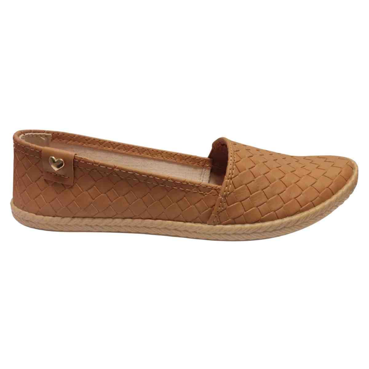 Sapatilha Feminina Alpargata Moleca Camel