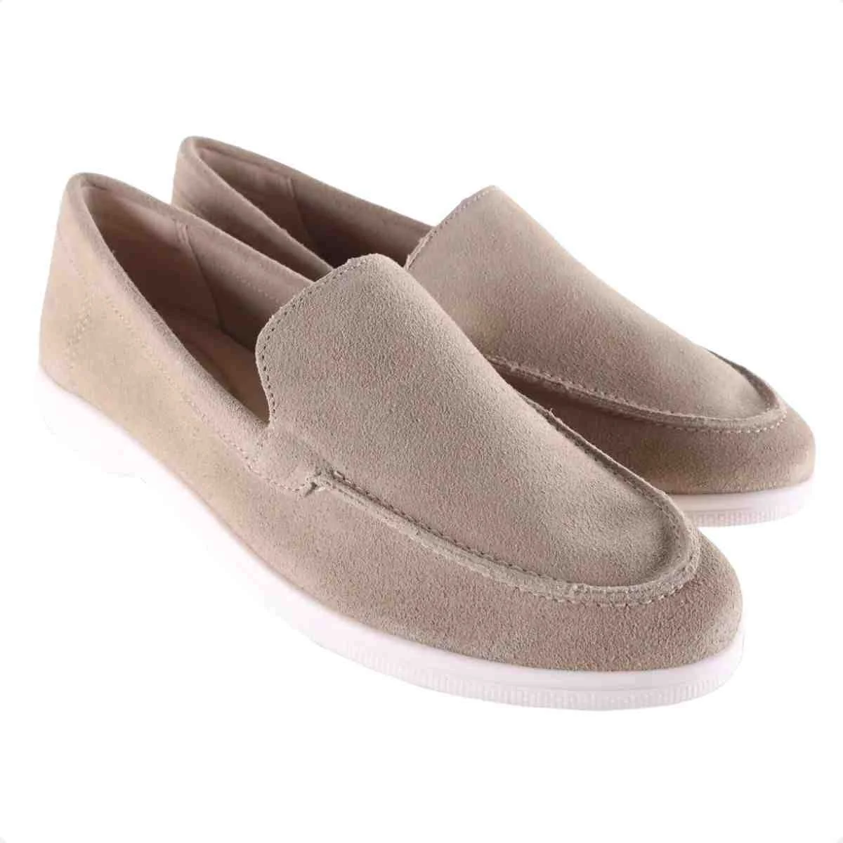 Sapato Feminino Mocassim Comfortflex  Dune Bege 2