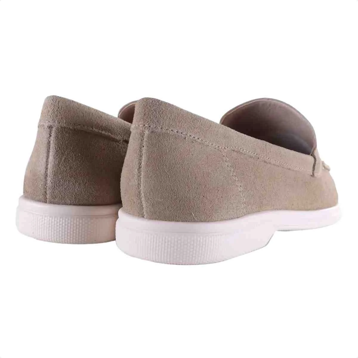 Sapato Feminino Mocassim Comfortflex  Dune Bege 4