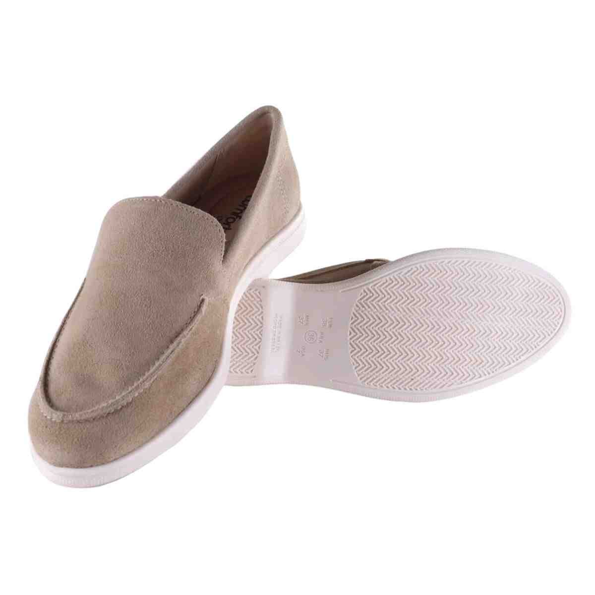 Sapato Feminino Mocassim Comfortflex  Dune Bege 6