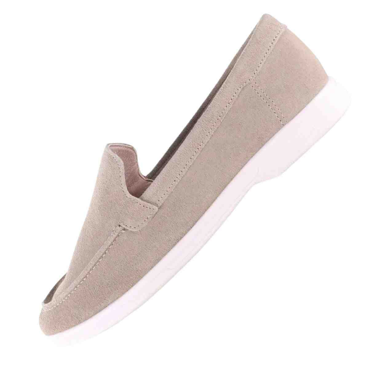 Sapato Feminino Mocassim Comfortflex  Dune Bege 7