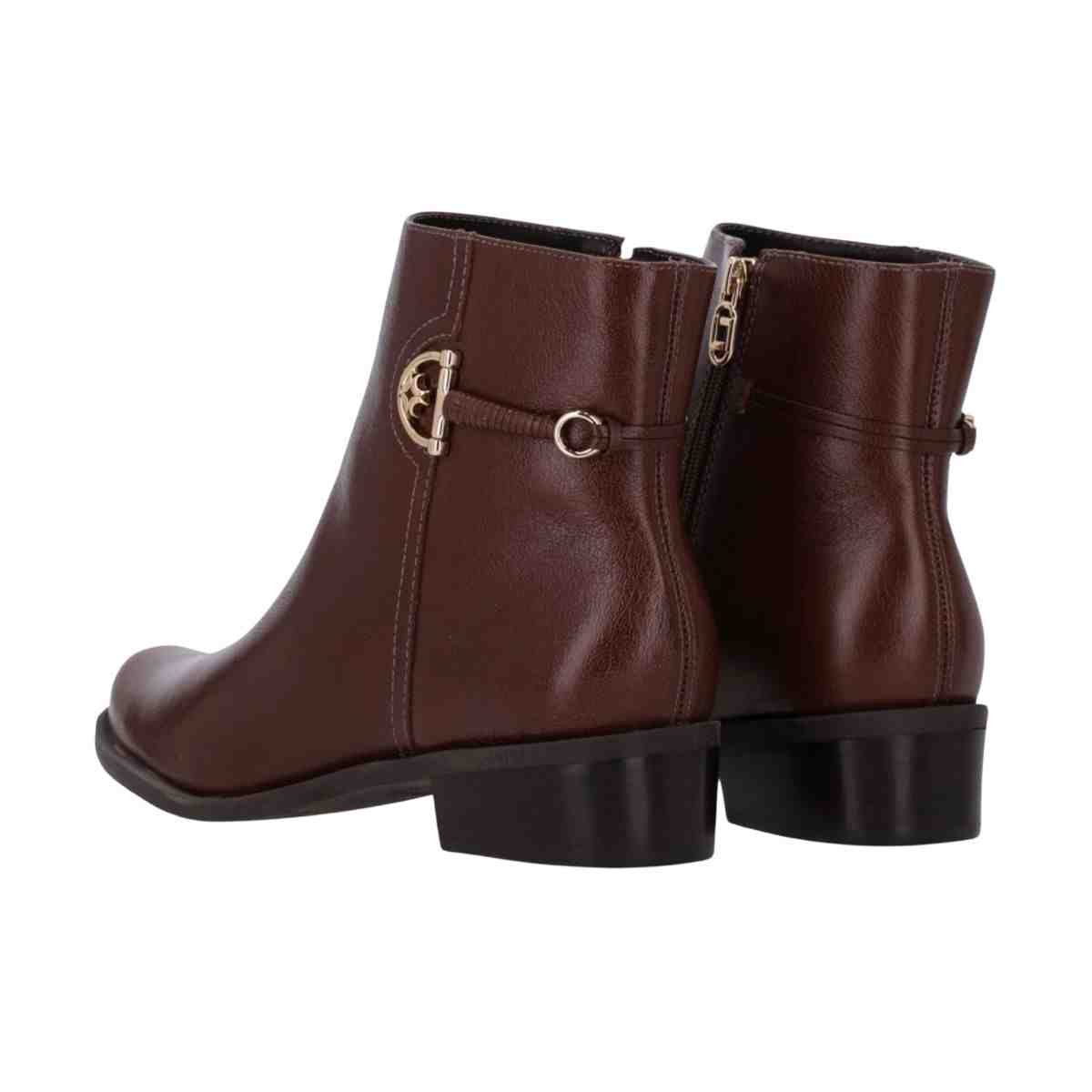 Bota Cano Baixo Feminino Luz Da Lua Atacama Trufa Marrom 4