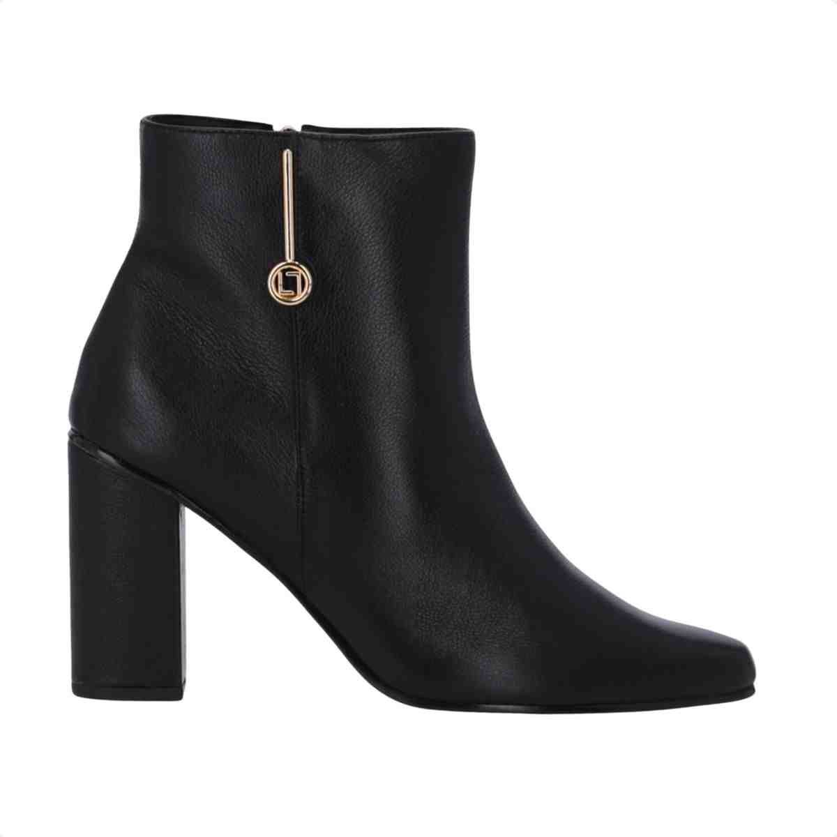 Bota Cano Médio Feminino Luz Da Lua Preto