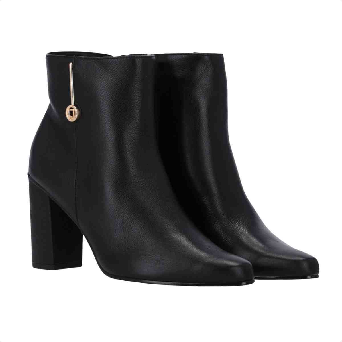 Bota Cano Médio Feminino Luz Da Lua Preto Preto 3