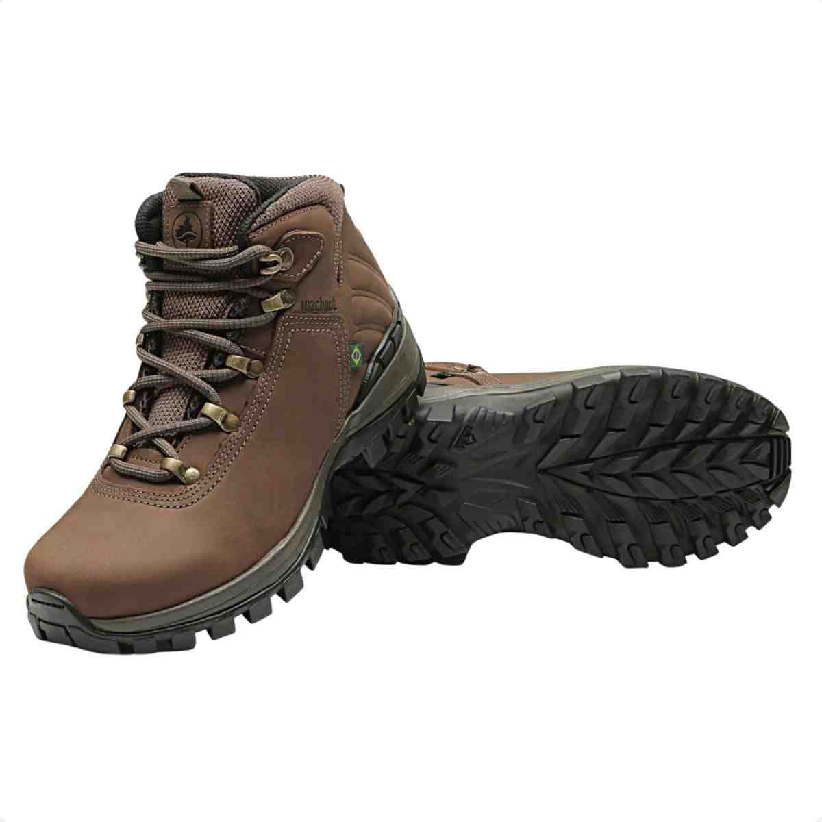 Coturno Adventure Feminino Cano Alto Mac Boot Acari 08 Marrom Marrom 2