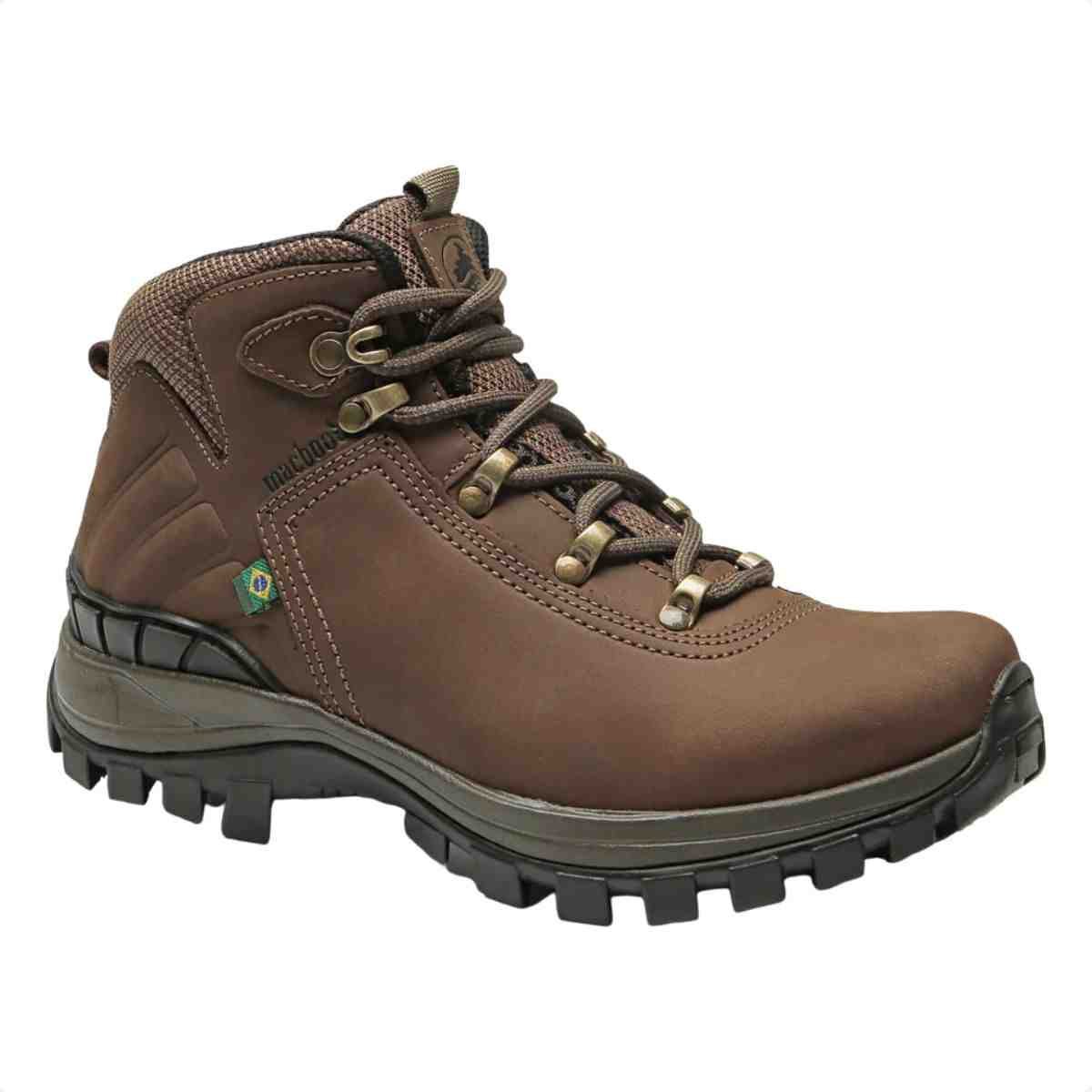 Coturno Adventure Feminino Cano Alto Mac Boot Acari 08 Marrom Marrom 3