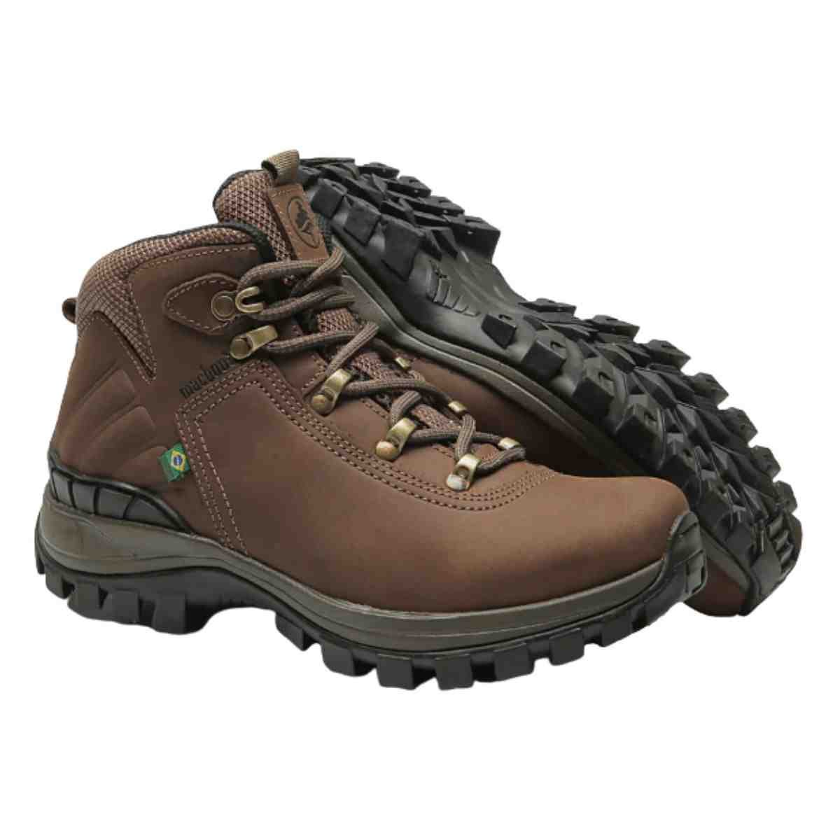 Coturno Adventure Feminino Cano Alto Mac Boot Acari 08 Marrom Marrom 6