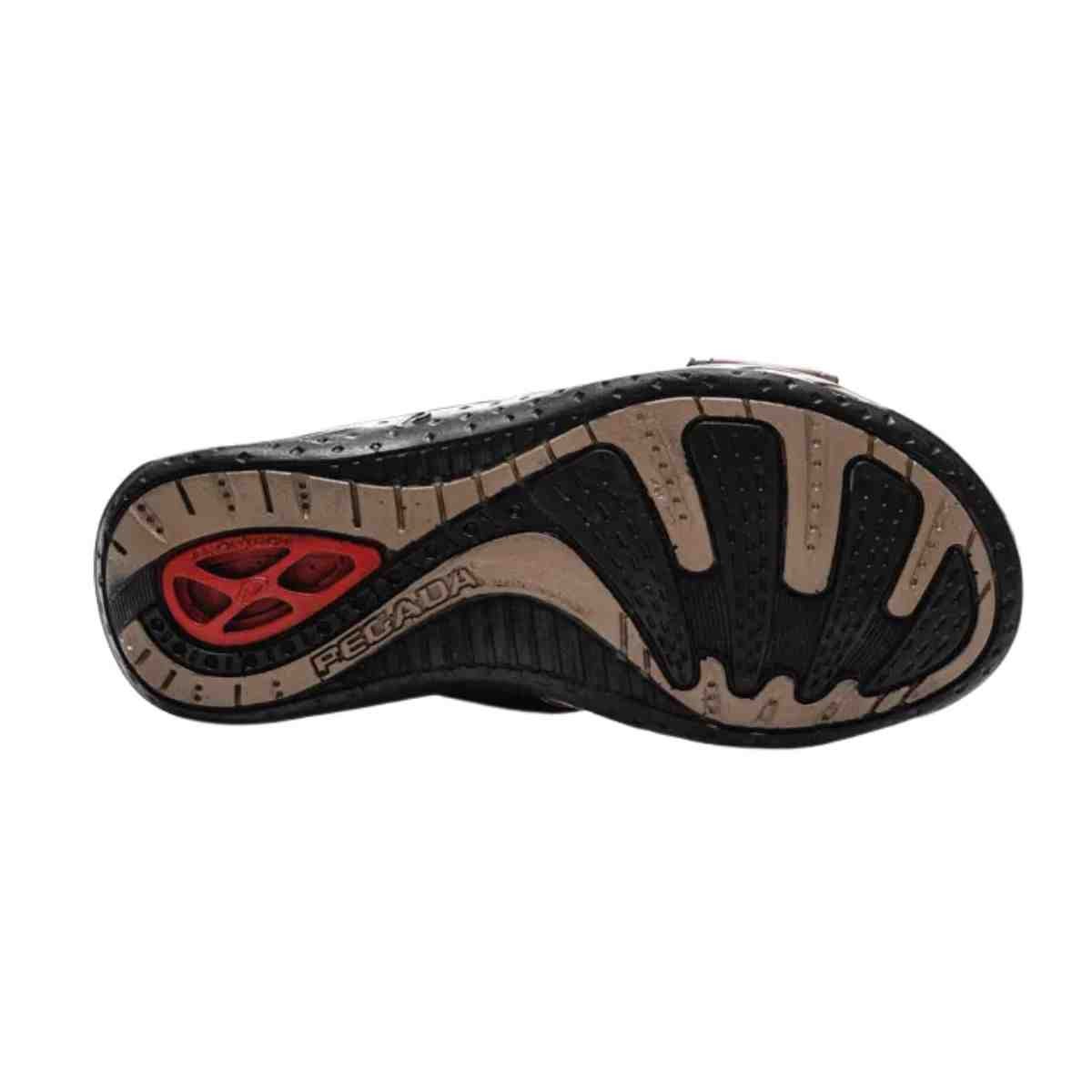 Chinelo Masculino Slide Pegada Marrom Marrom 4