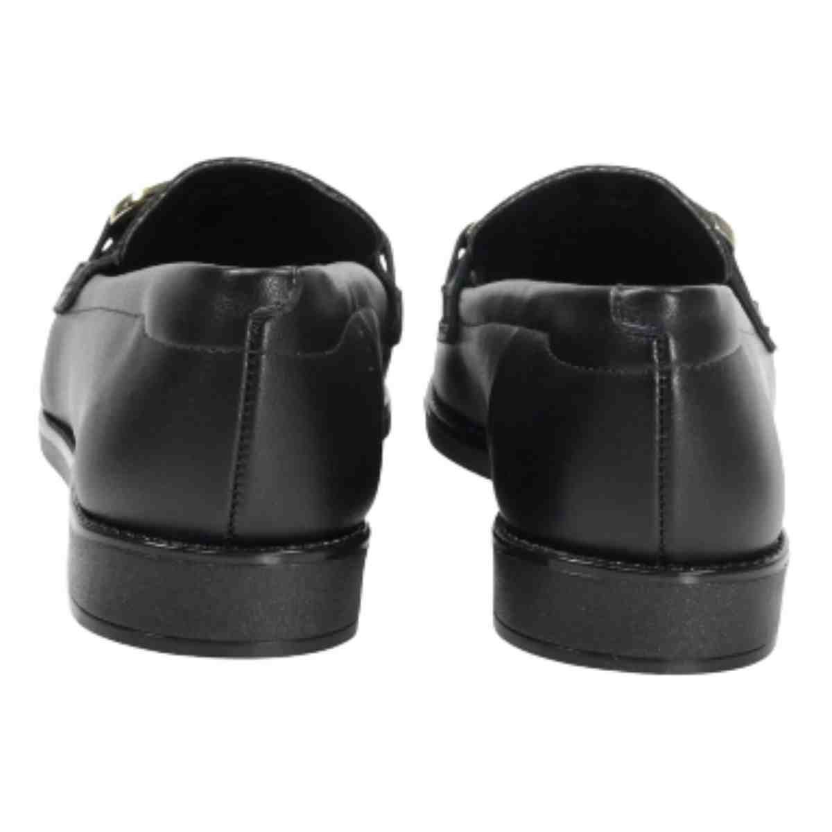 Sapato Feminino Mocassim Beira Rio Preto Preto 5
