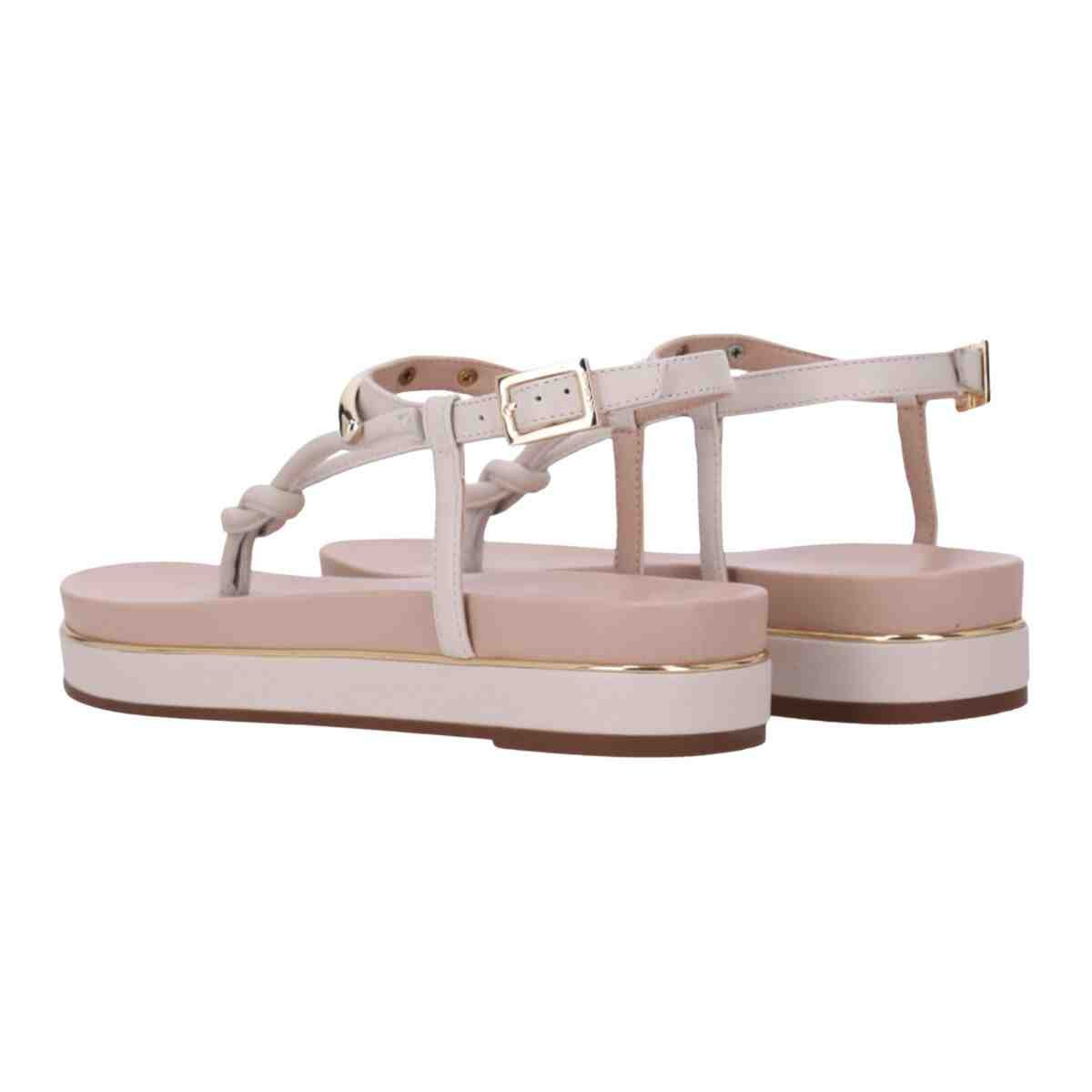 Sandalia Papete Feminino Luz Da Lua Panna Branco 4