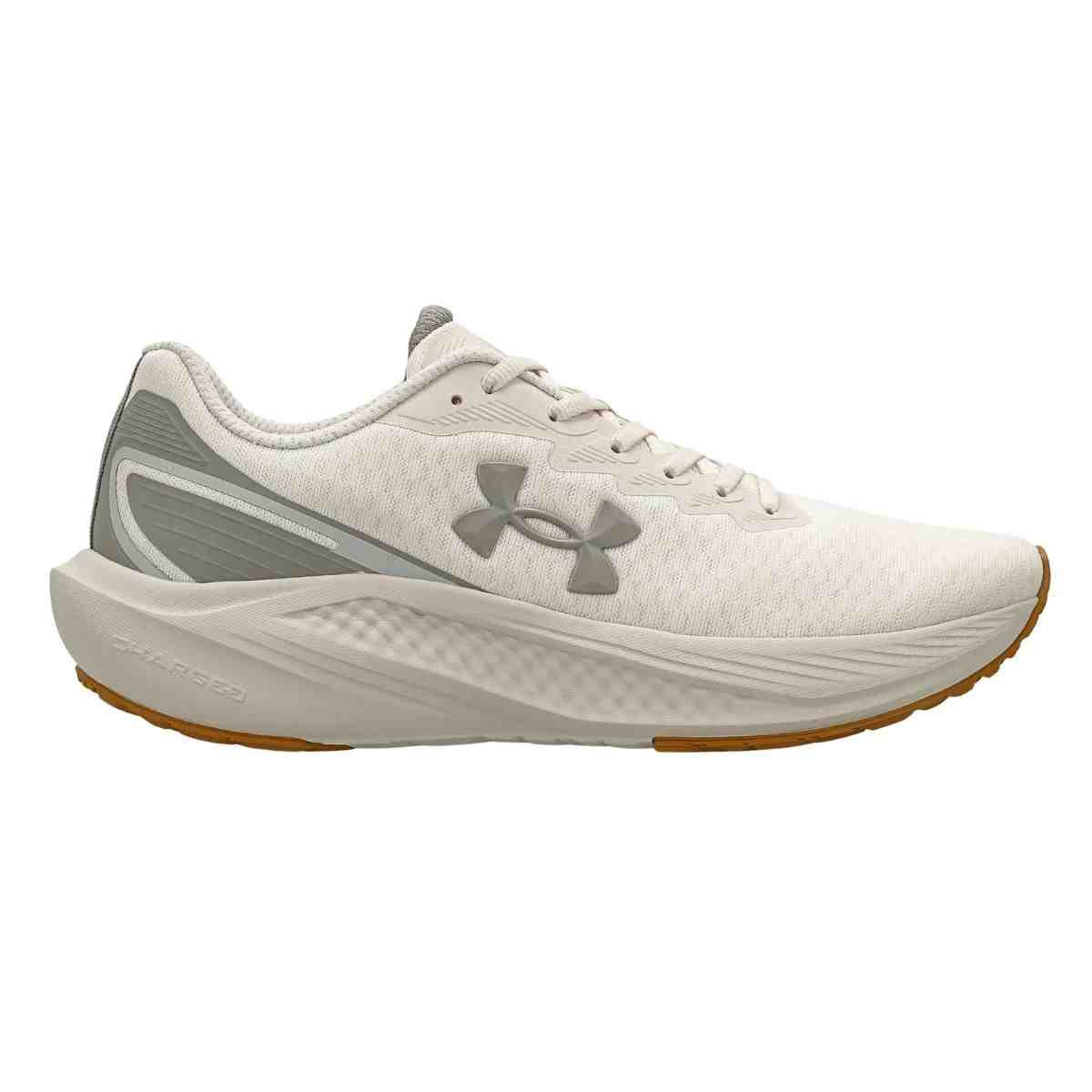 Tênis Corrida Feminino Under Armour Wing 2 Branco E Cinza