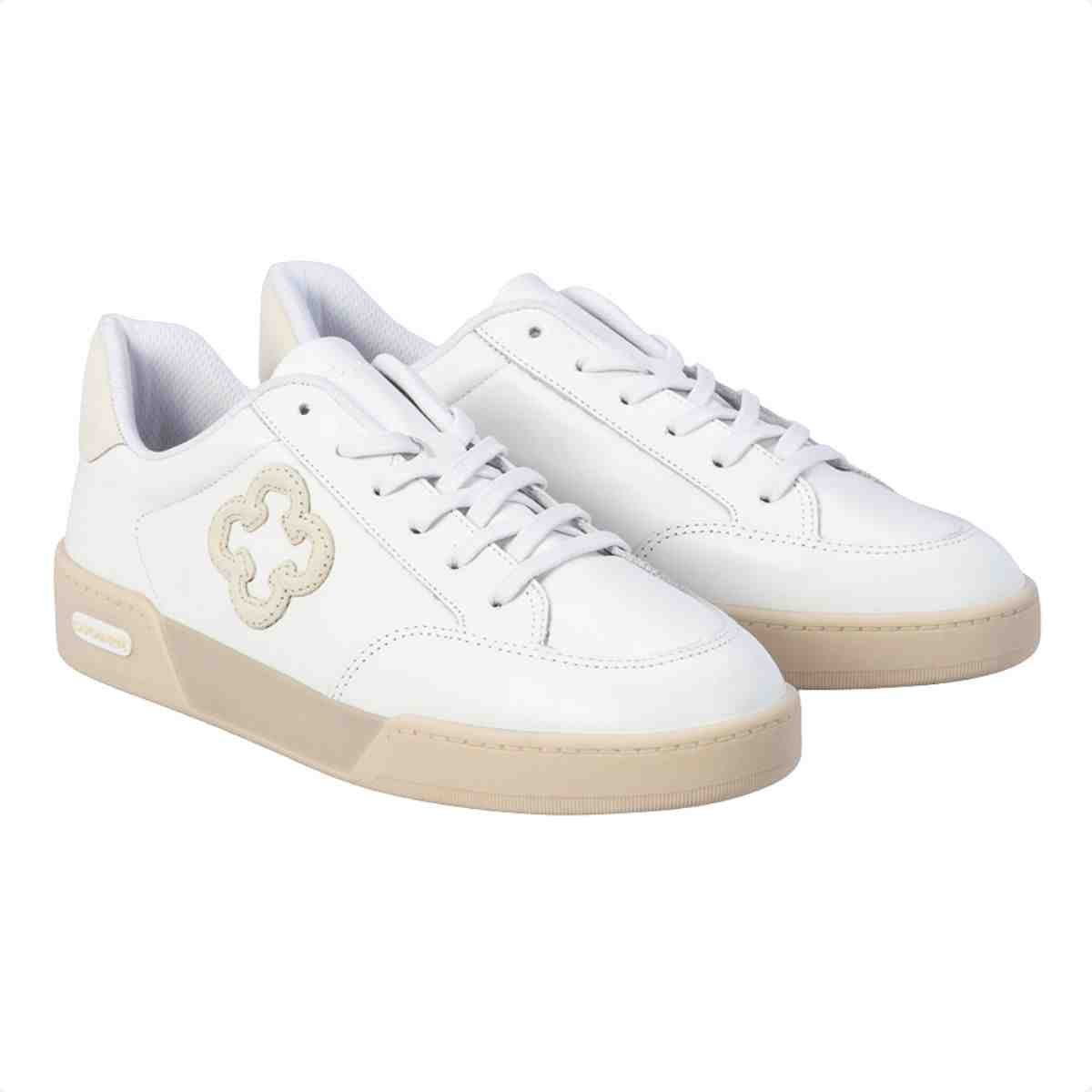 Tênis Casual Feminino Capodarte  Branco Branco 3