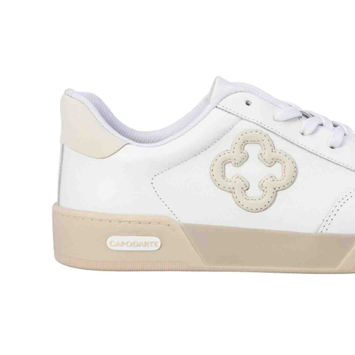 Tênis Casual Feminino Capodarte  Branco Branco 6