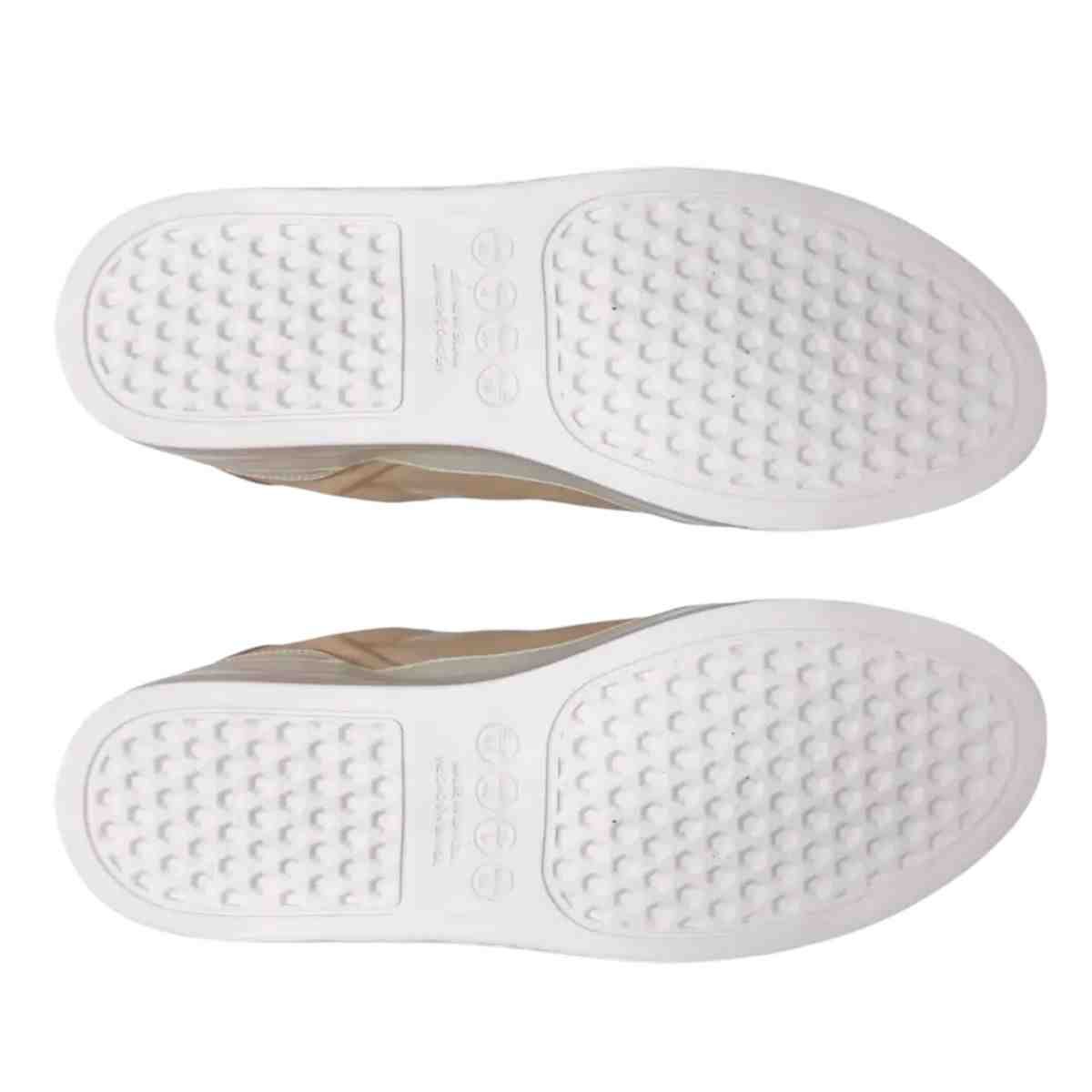 Tênis Casual Feminino Capodarte Seda Duna Mogno Bege 7