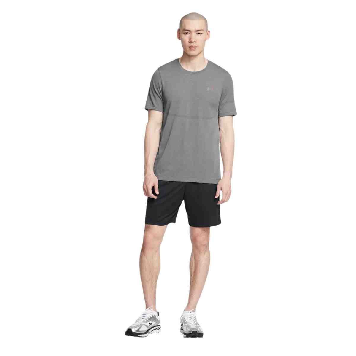 Bermuda Masculina Longa Under Armour Tech 7in Preta Preto 2
