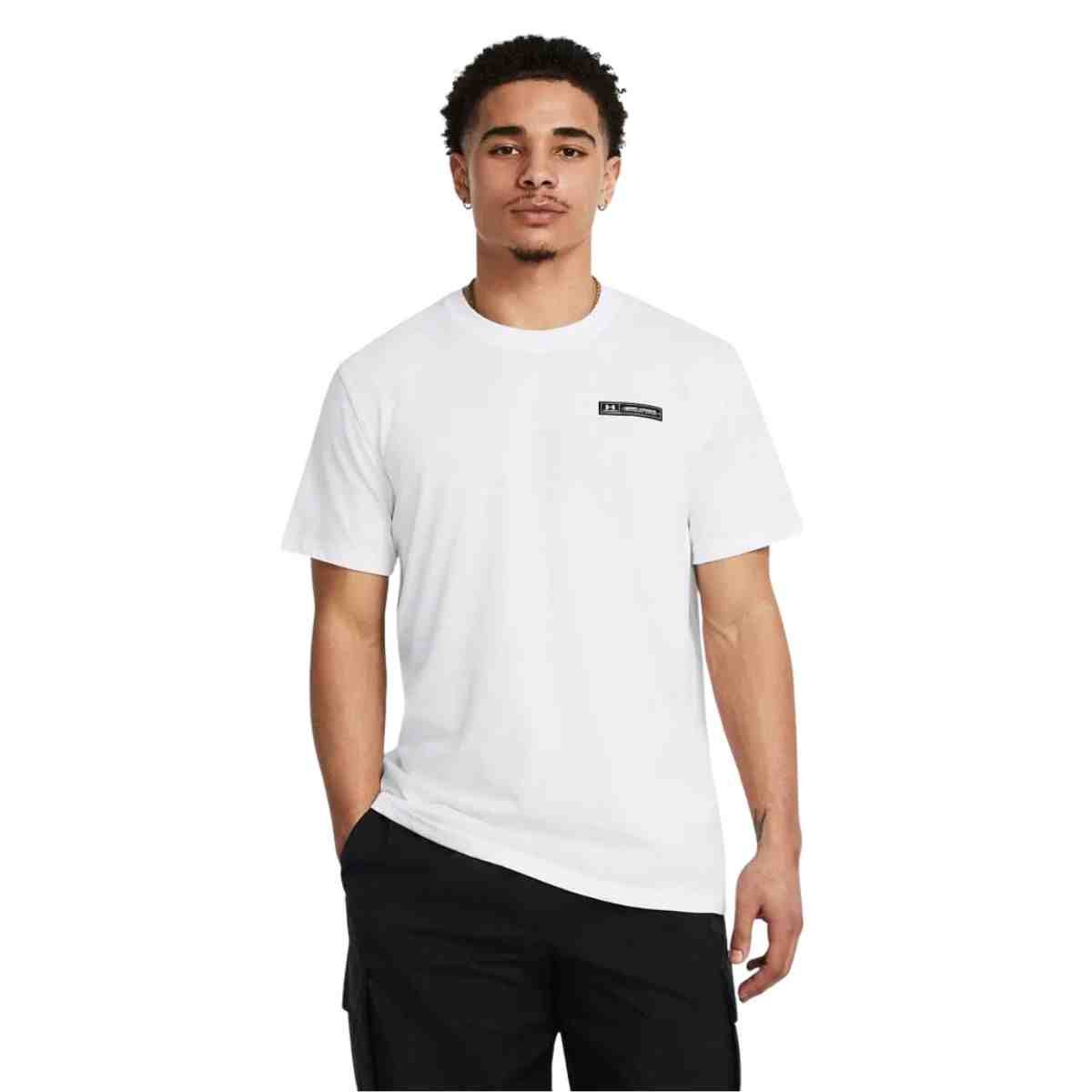 Camiseta Masculina Under Armour Heavyweight Branca