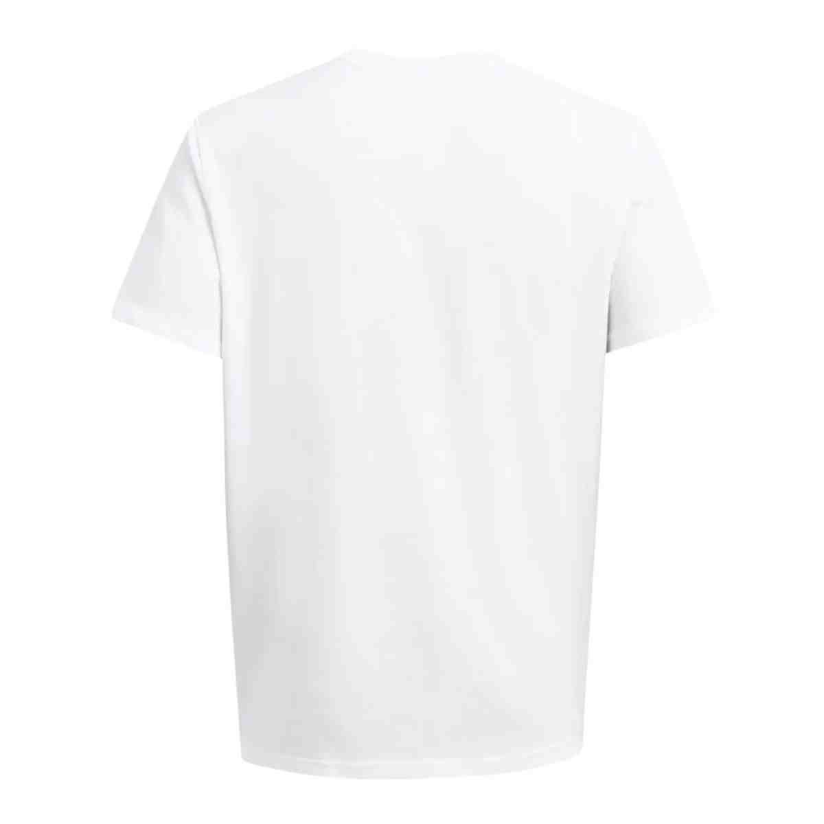 Camiseta Masculina Under Armour Heavyweight Branca Branco 5