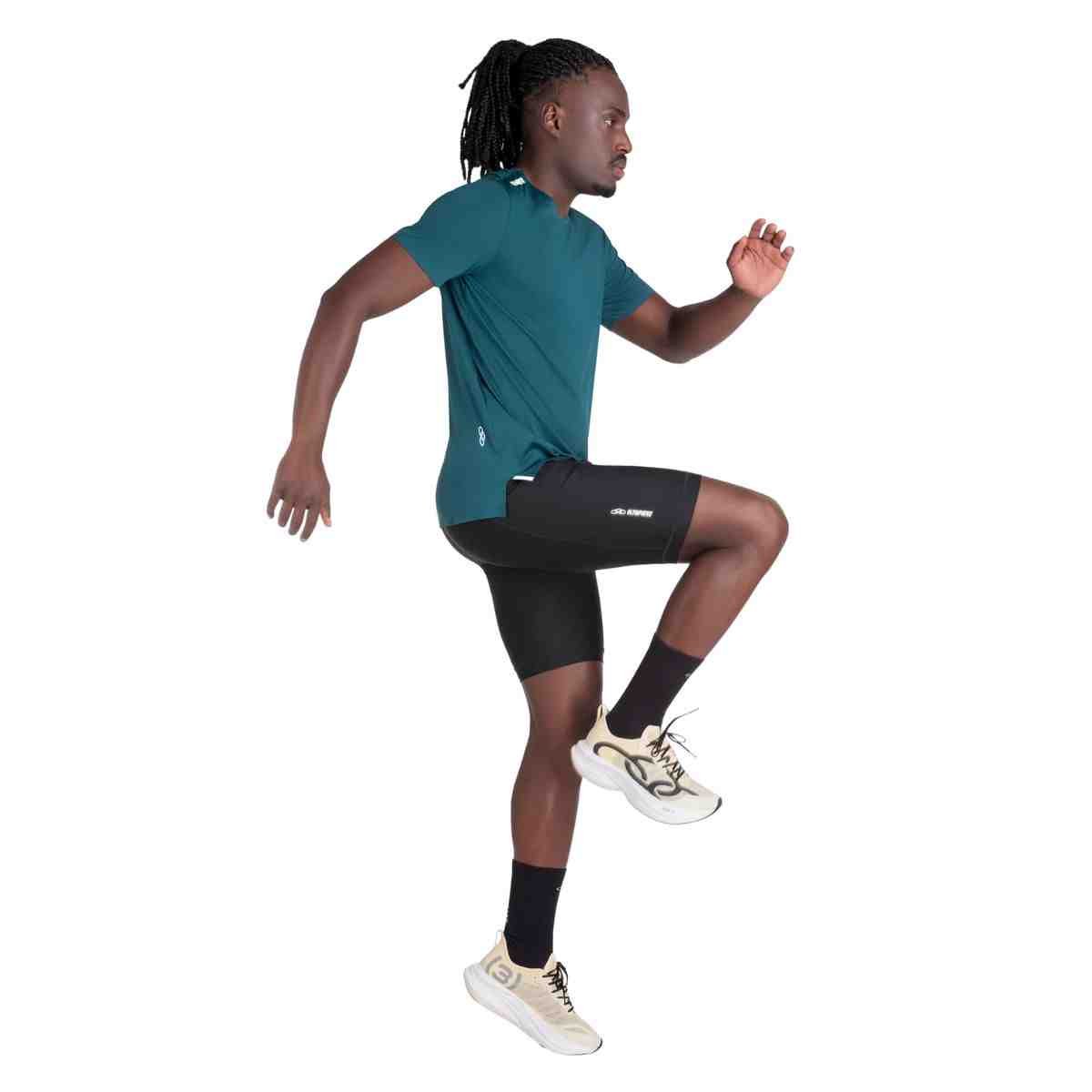 Camiseta Masculina Olympikus Corre Verde Azul 4