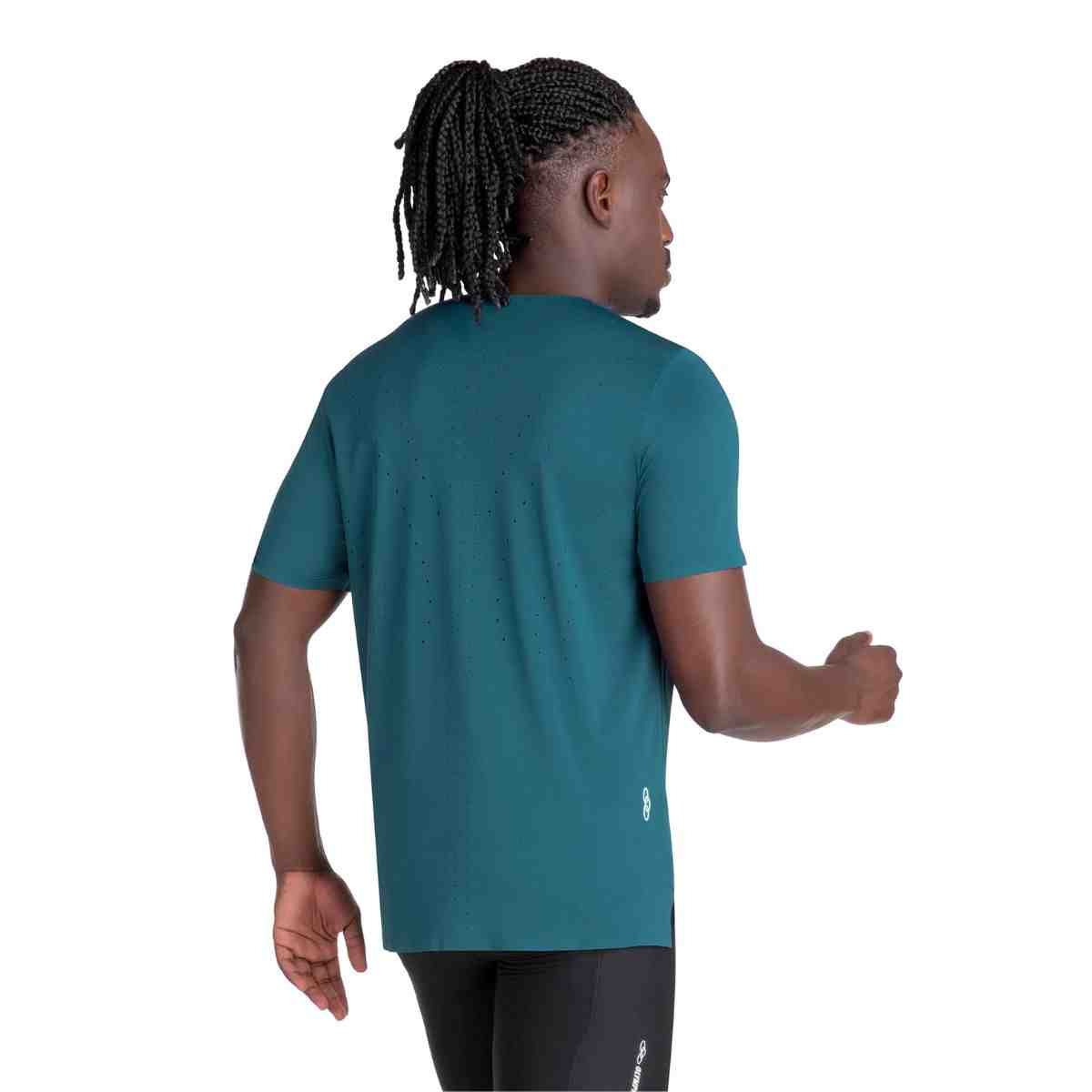 Camiseta Masculina Olympikus Corre Verde Azul 5